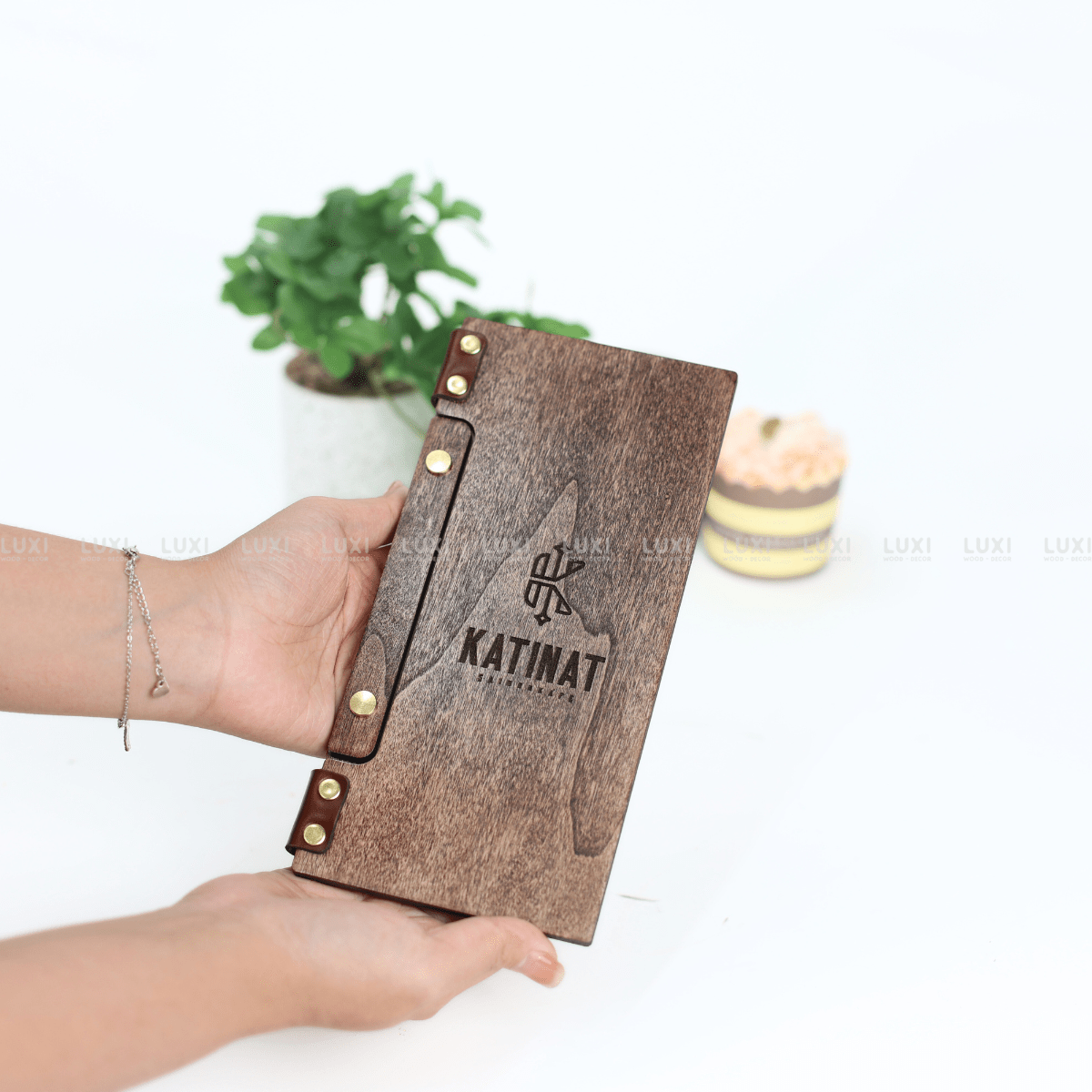 KẸP BILL QUAI DA - LUXI DECOR