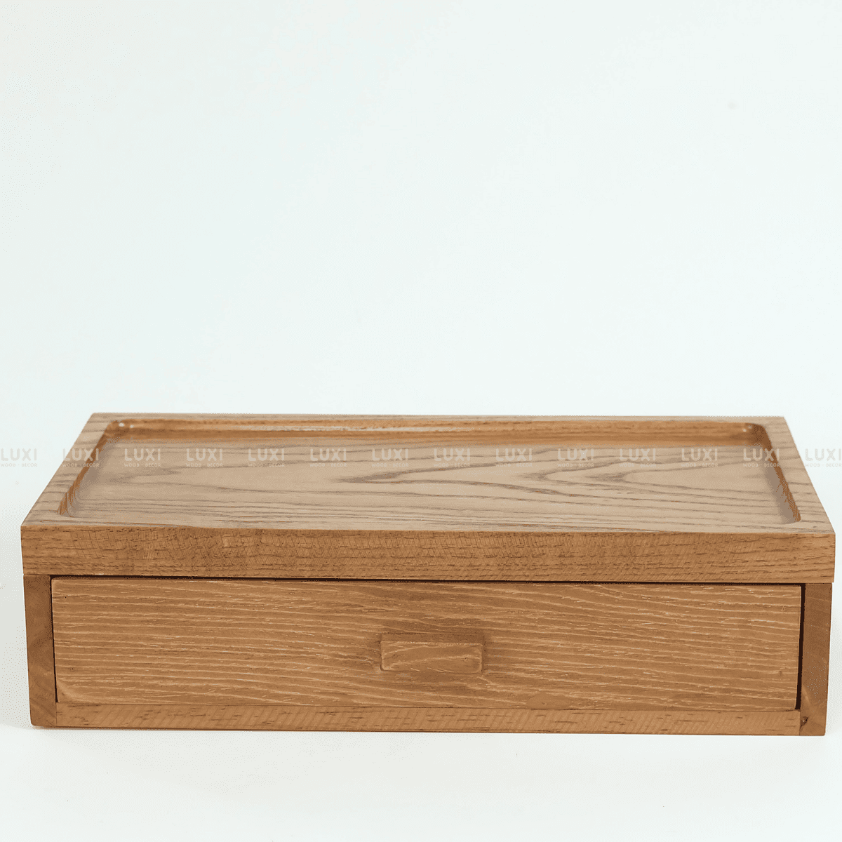 HỘP ĐỰNG ĐŨA ĐA NĂNG CHIA 3 NGĂN - LUXI DECOR