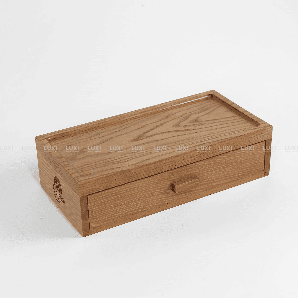 HỘP ĐỰNG ĐŨA ĐA NĂNG CHIA 3 NGĂN - LUXI DECOR