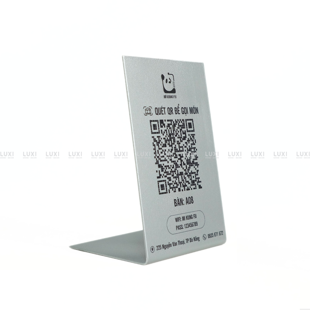 MENU QR CODE - LUXI DECOR