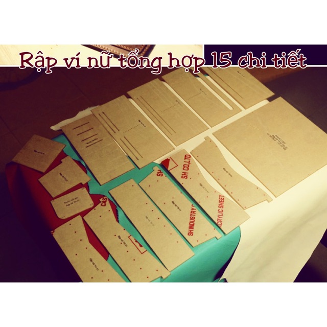 RẬP VÍ NỮ TỔNG HỢP MÃ 15 CHI TIẾT - LUXI DECOR