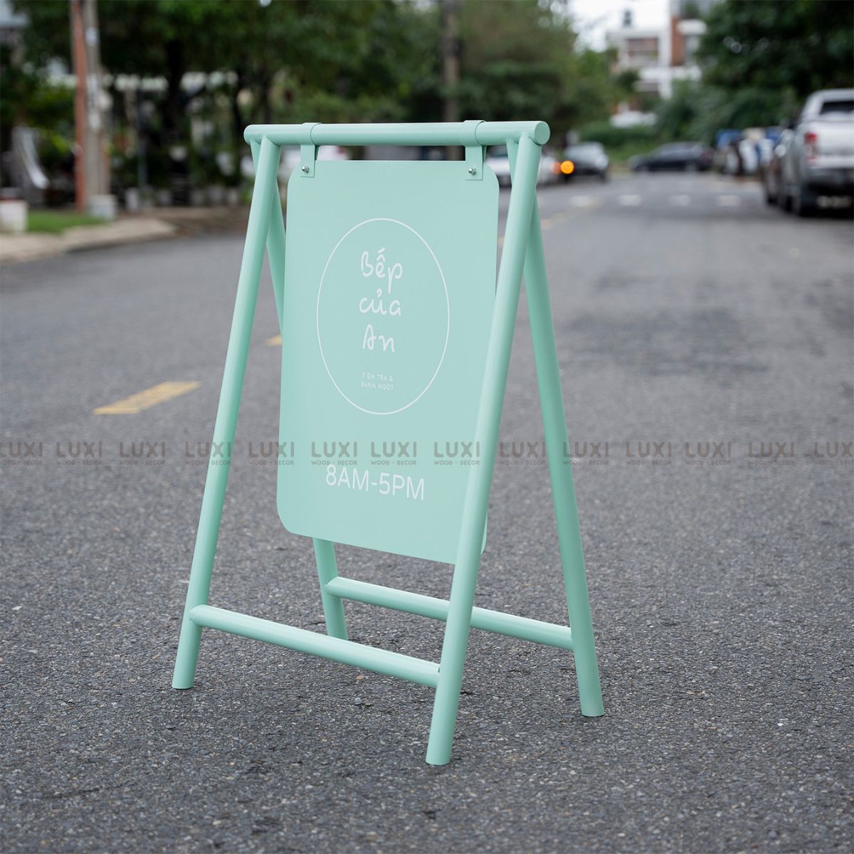 FREESHIP - STANDEE SẮT TREO DECOR NHÀ HÀNG, QUÁN CÀ PHÊ - LUXI DECOR