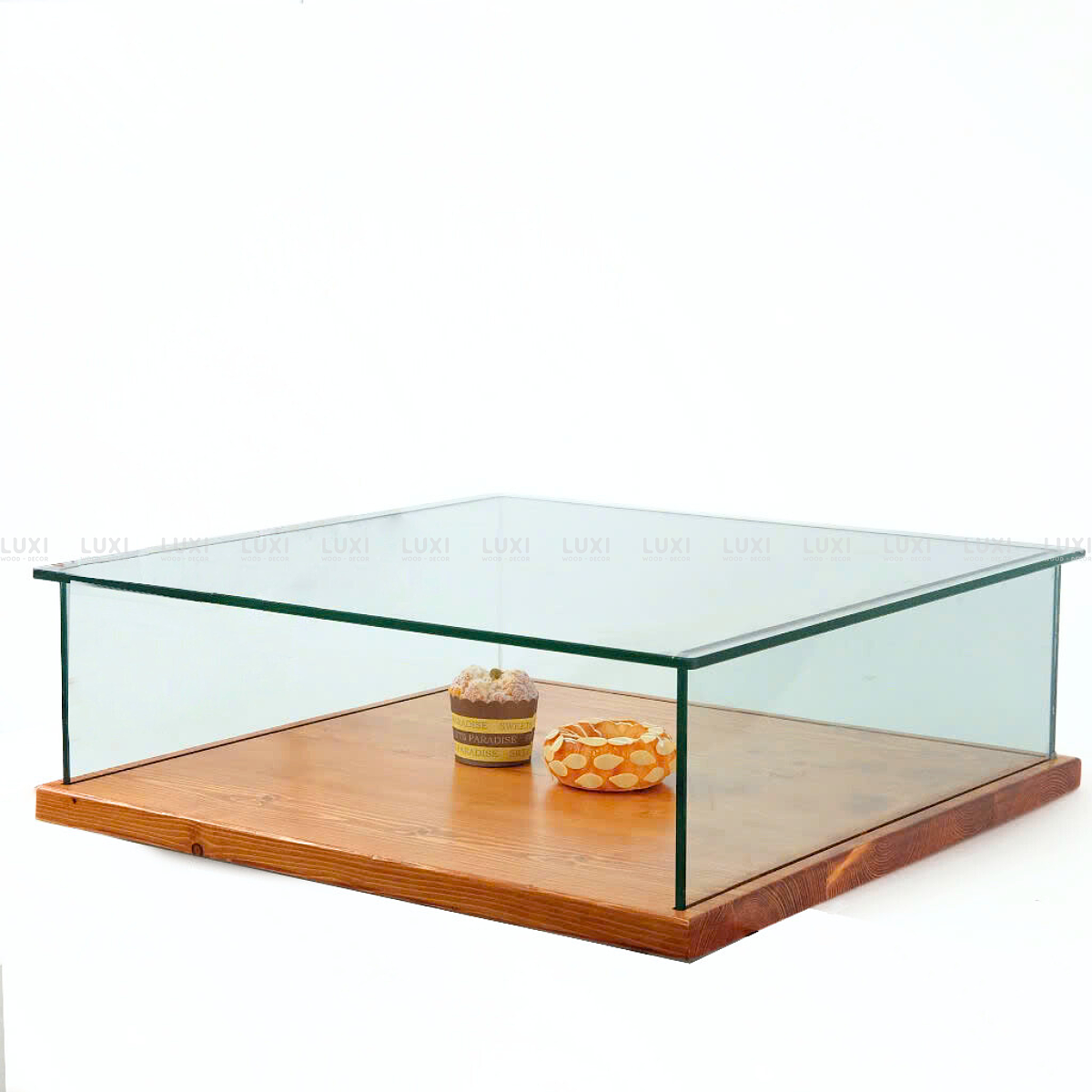 TỦ BÁNH MÌ KÍNH CƯỜNG LỰC - LUXI DECOR