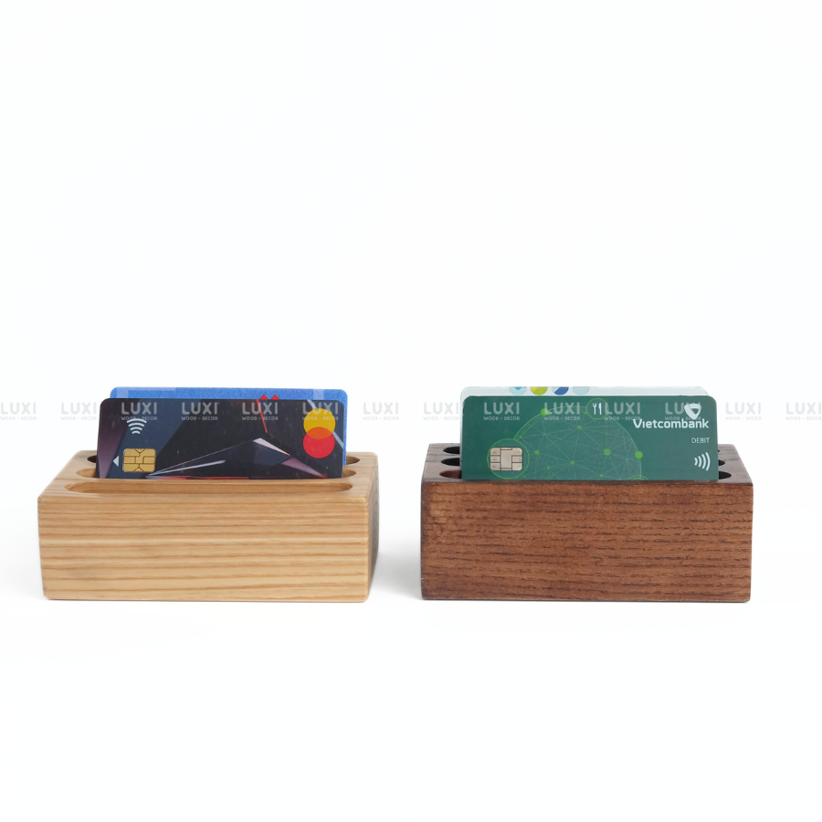 HỘP GỖ ĐỰNG THẺ CARD, THẺ THÀNH VIÊN,... MẪU ĐẸP NHẤT THỊ TRƯỜNG 2025 - LUXI DECOR