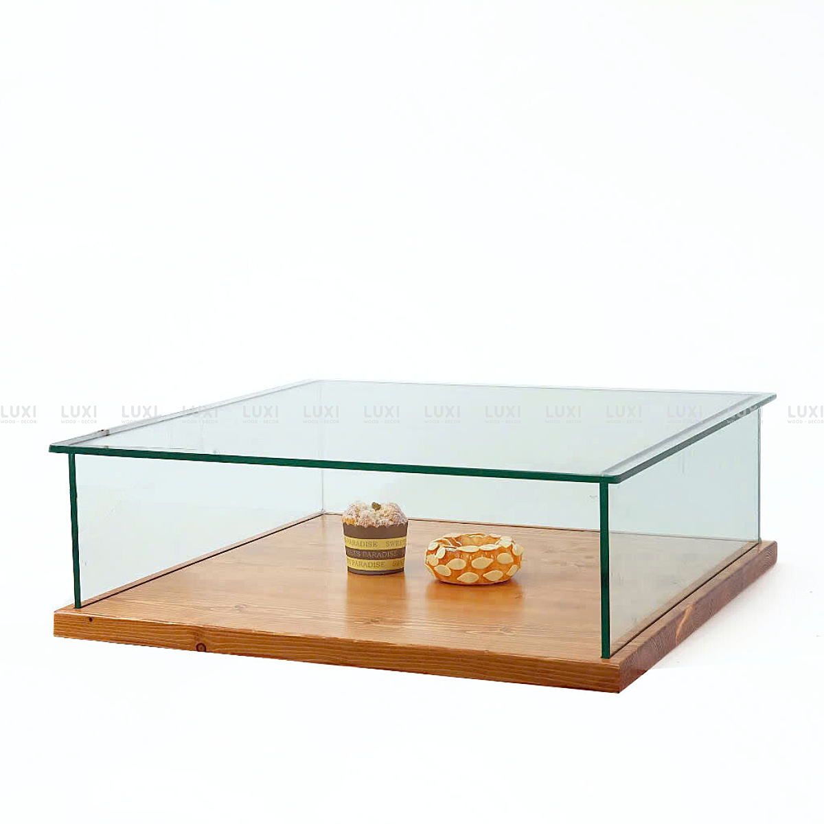 TỦ BÁNH MÌ KÍNH CƯỜNG LỰC - LUXI DECOR