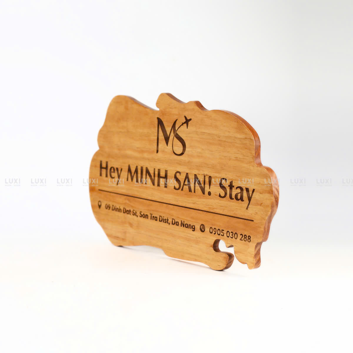 Bảng Hiệu Gỗ Nội Dung Theo Yêu Cầu - Luxi Decor