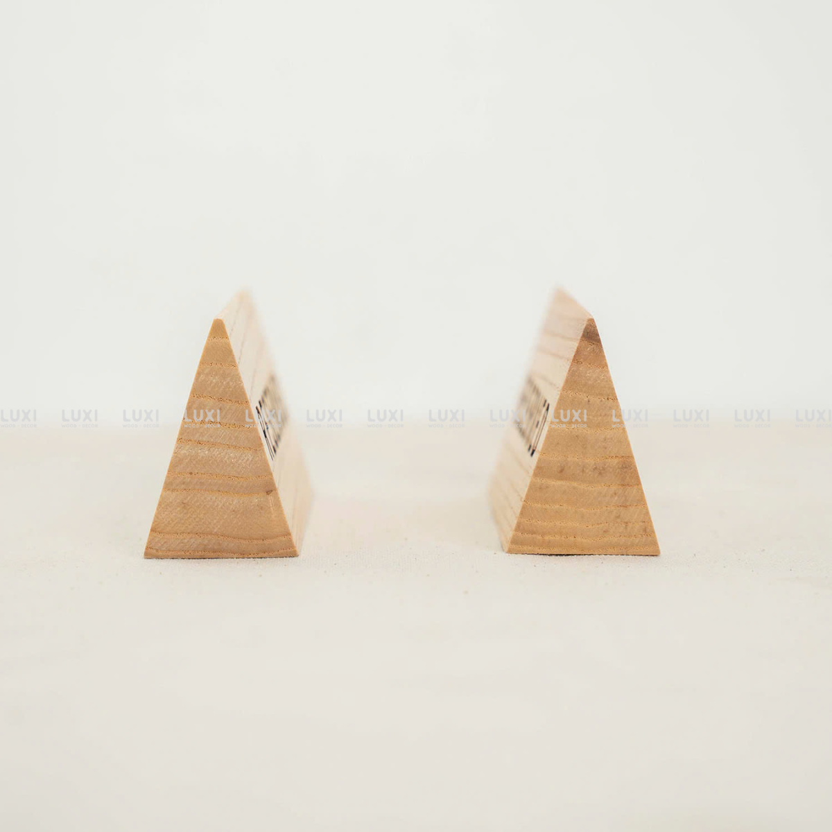 BẢNG GỖ THÔNG BÁO 2 MẶT BÀN ĐÃ ĐẶT - RESERVED - LUXI DECOR