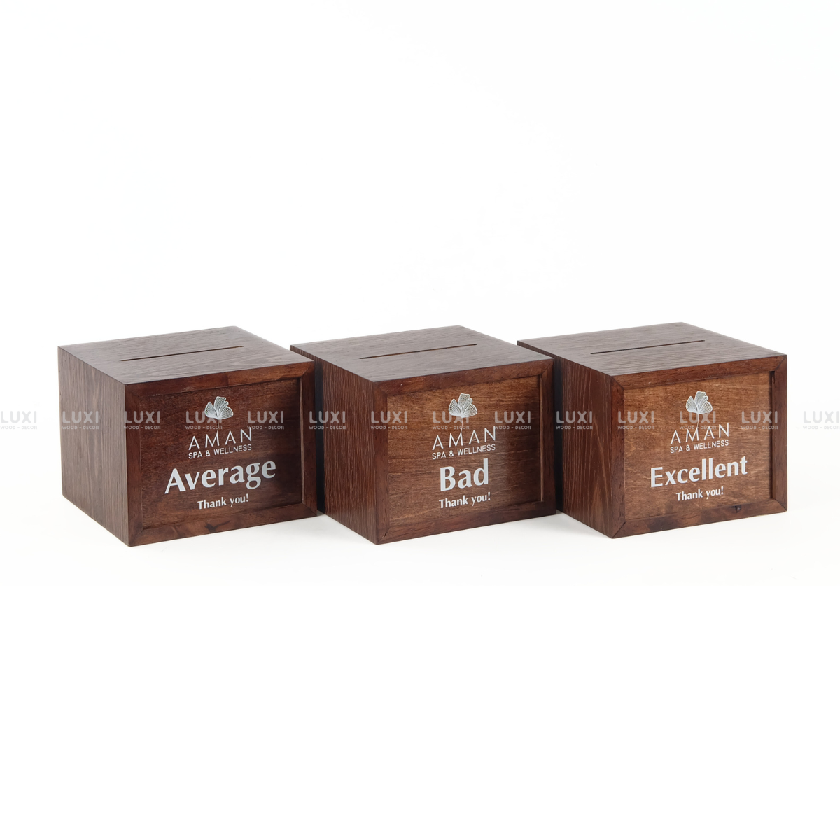 [FREE KHẮC LOGO] HỘP TIP BOX MÀU SẮC THEO YÊU CẦU, SIÊU ĐẸP, SIÊU BỀN - LUXI DECOR