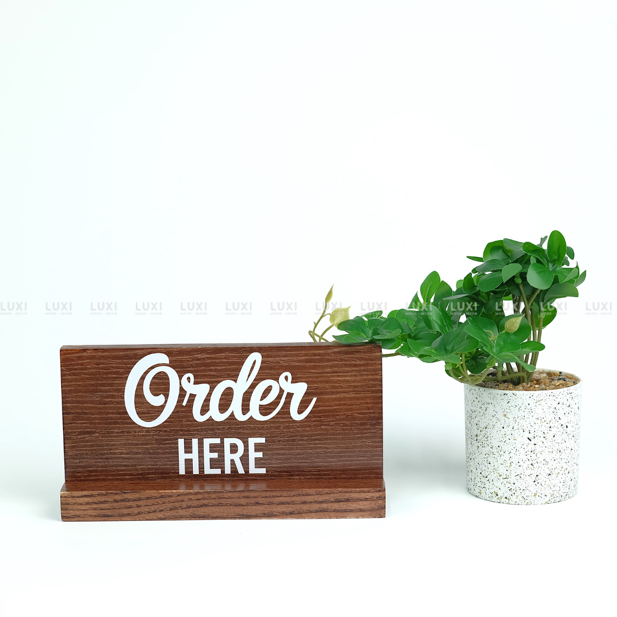 BẢNG "ORDER HERE" - LUXI DECOR