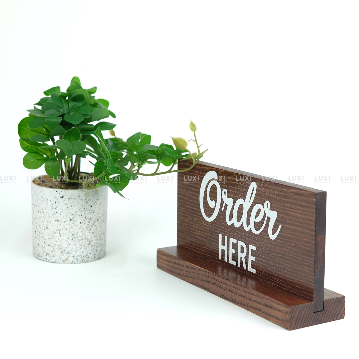 BẢNG "ORDER HERE" - LUXI DECOR