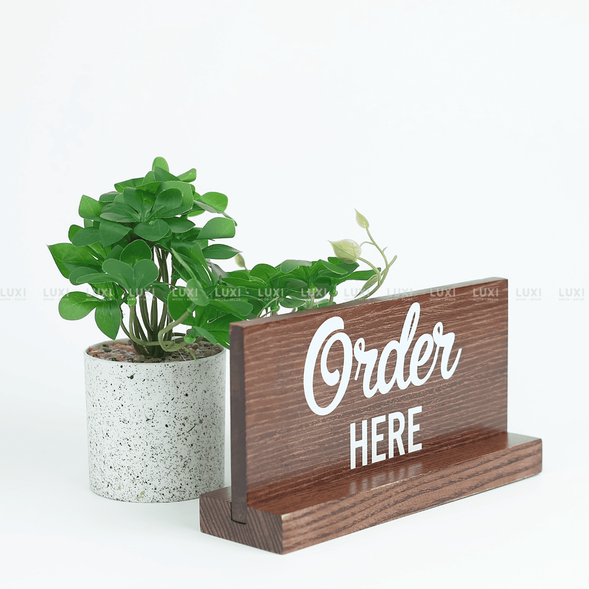 BẢNG "ORDER HERE" - LUXI DECOR