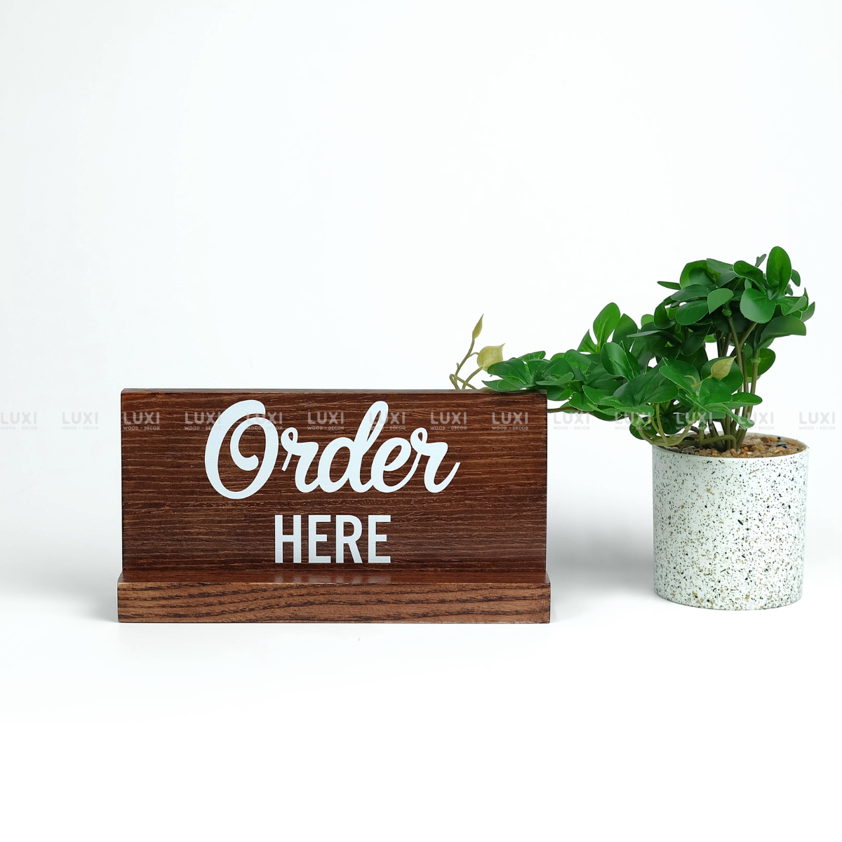 BẢNG "ORDER HERE" - LUXI DECOR