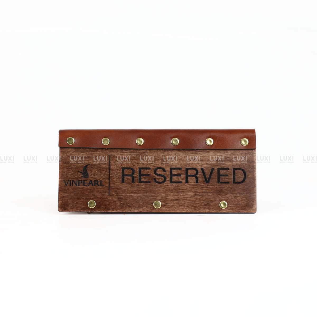 BẢNG RESERVED KẸP DA - LUXI DECOR