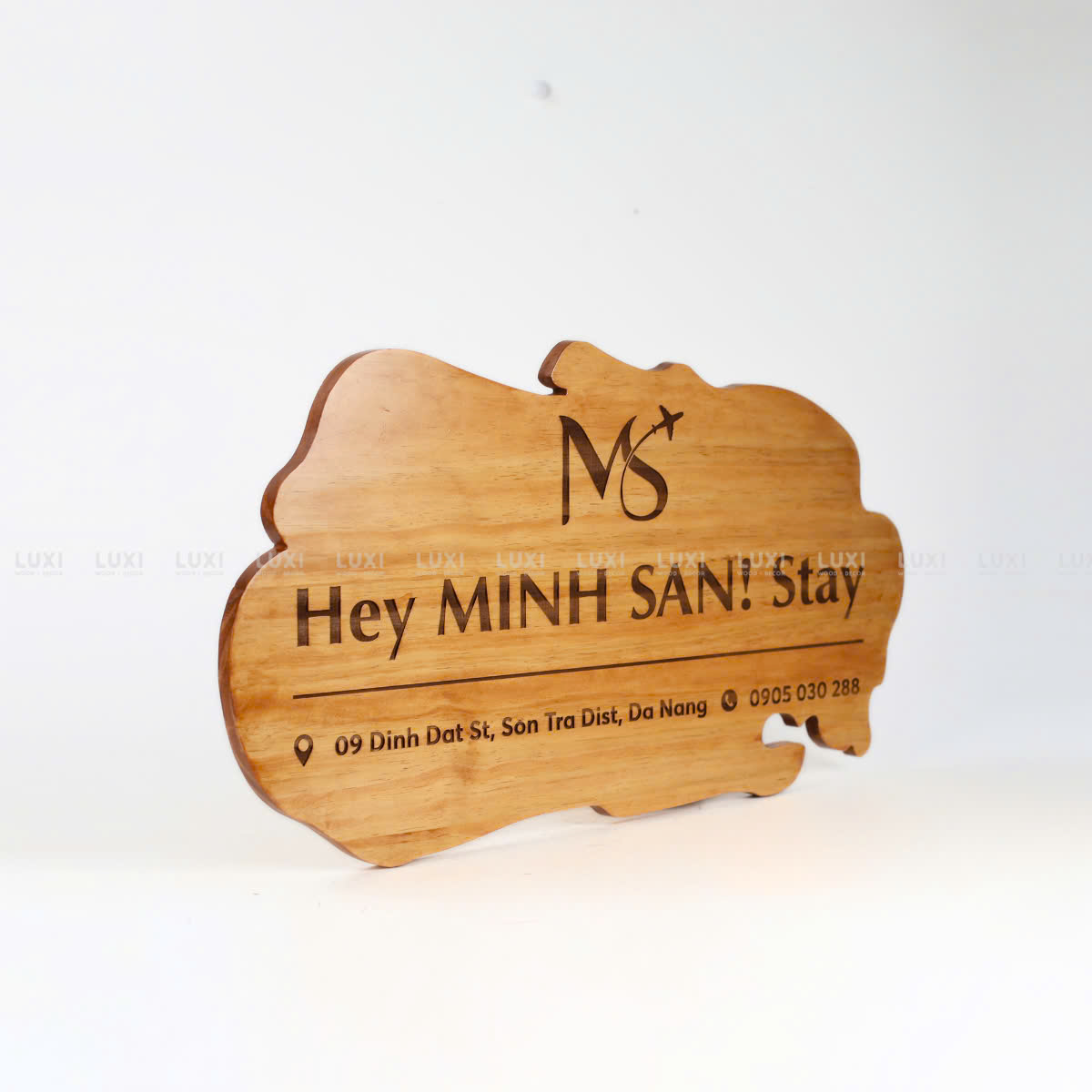 Bảng Hiệu Gỗ Nội Dung Theo Yêu Cầu - Luxi Decor