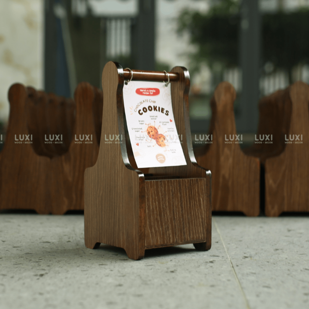 KHAY GIA VỊ TÍCH HỢP STANDEE - LUXI DECOR