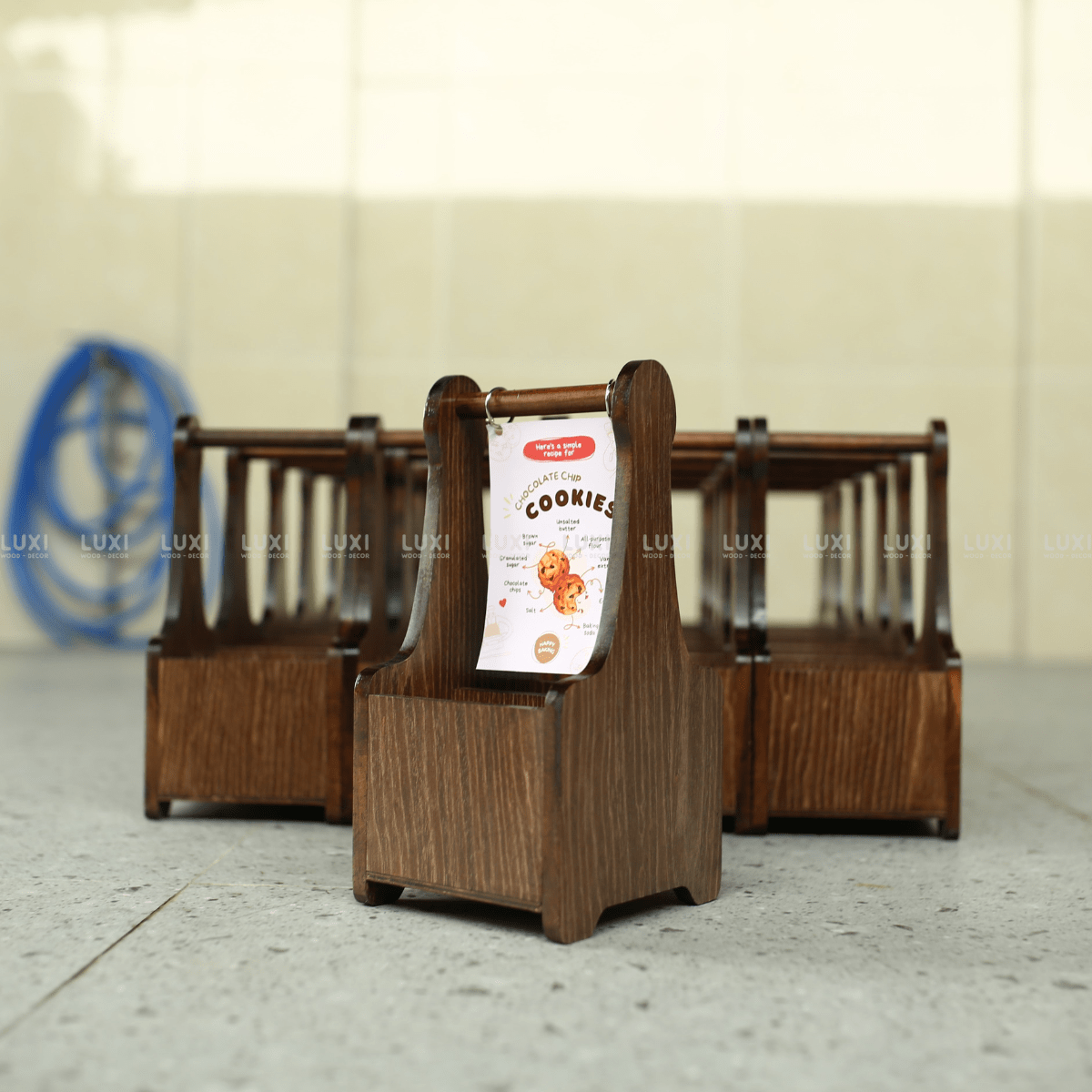 KHAY GIA VỊ TÍCH HỢP STANDEE - LUXI DECOR