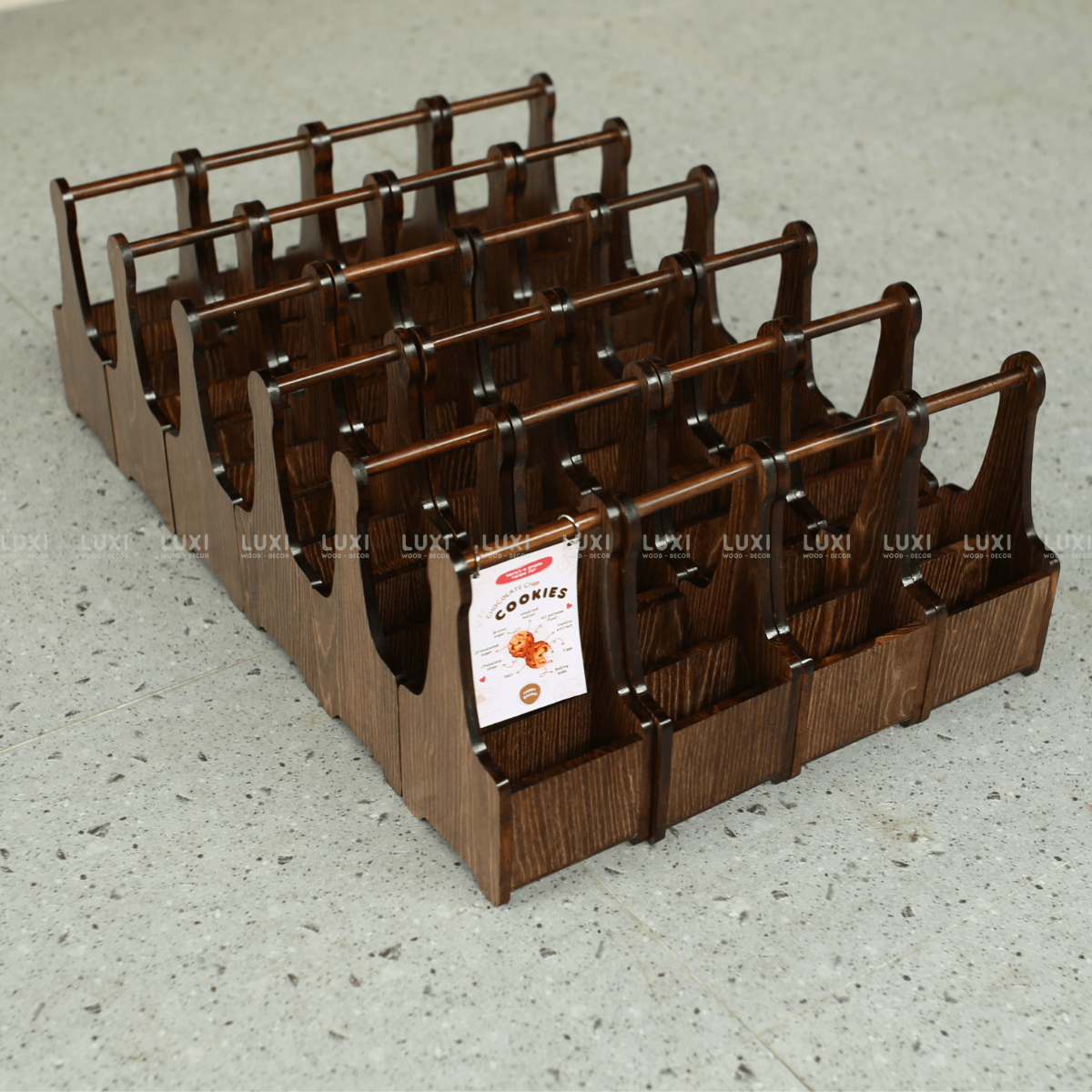 KHAY GIA VỊ TÍCH HỢP STANDEE - LUXI DECOR