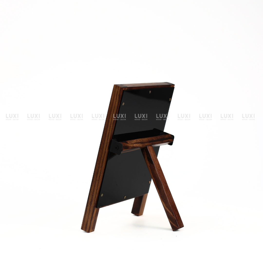 BẢNG VIẾT PHẤN 2 MẶT MINI ĐỂ BÀN - LUXI DECOR