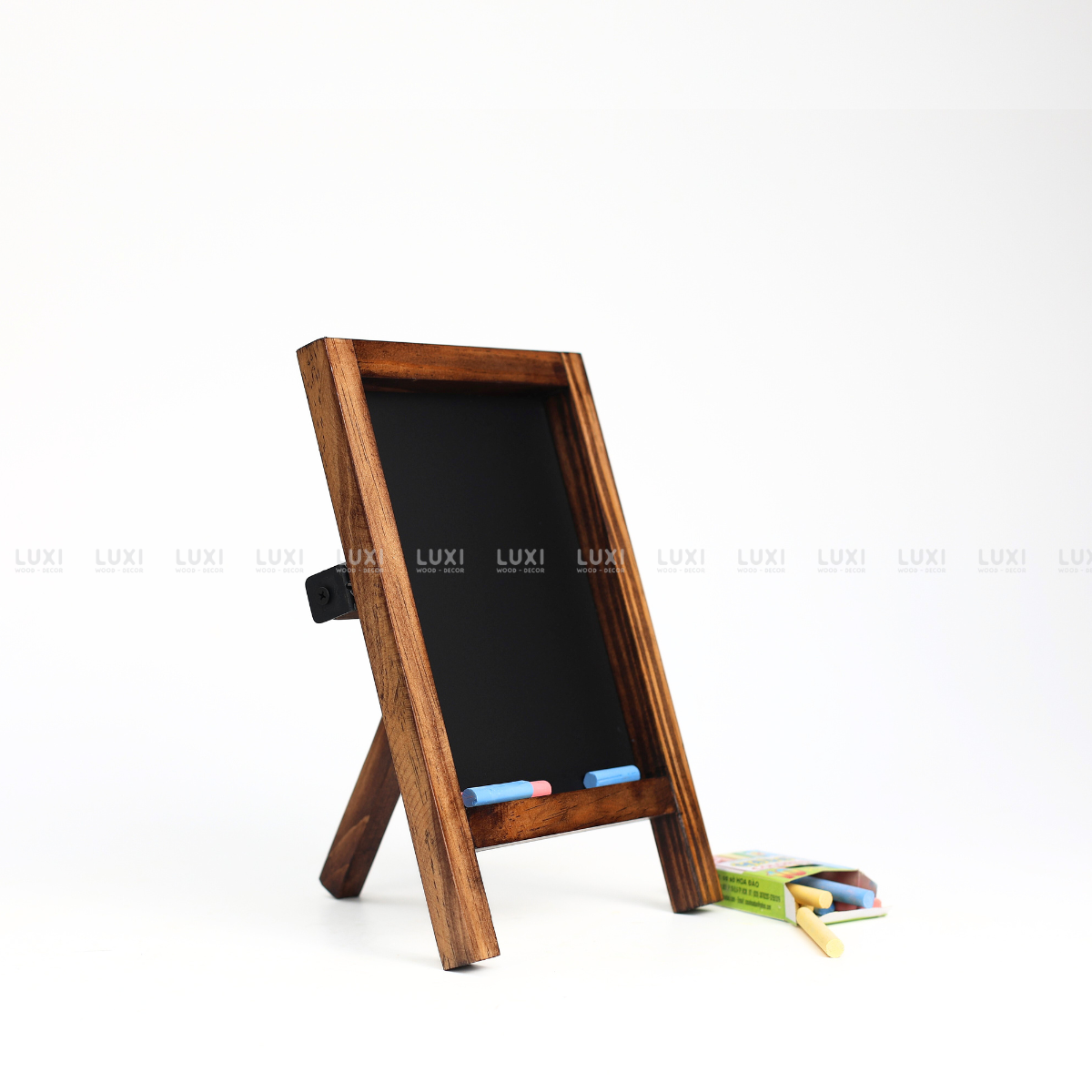 BẢNG VIẾT PHẤN 2 MẶT MINI ĐỂ BÀN - LUXI DECOR