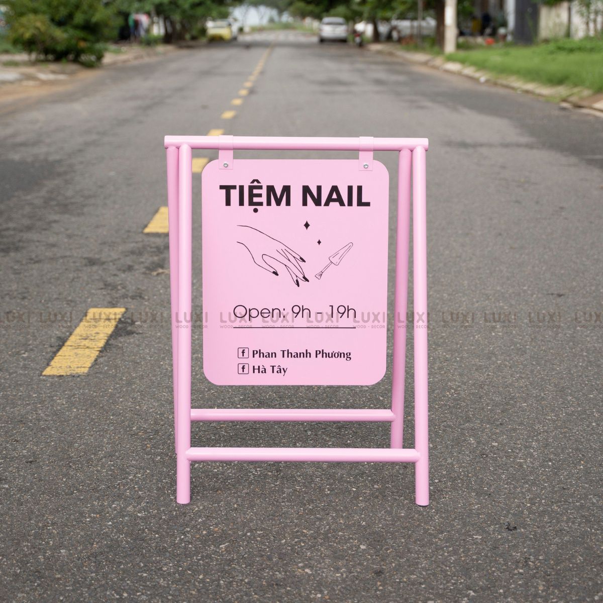 FREESHIP - STANDEE SẮT TREO DECOR NHÀ HÀNG, QUÁN CÀ PHÊ - LUXI DECOR