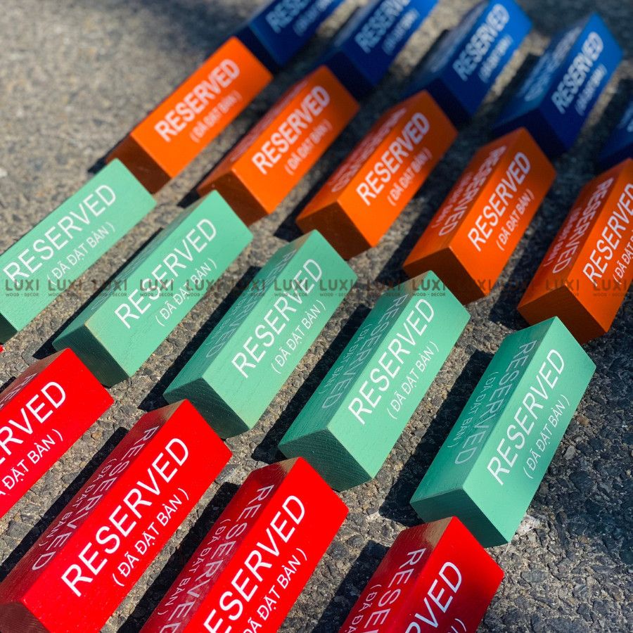 RESERVED - ĐÃ ĐẶT BÀN - LUXI DECOR