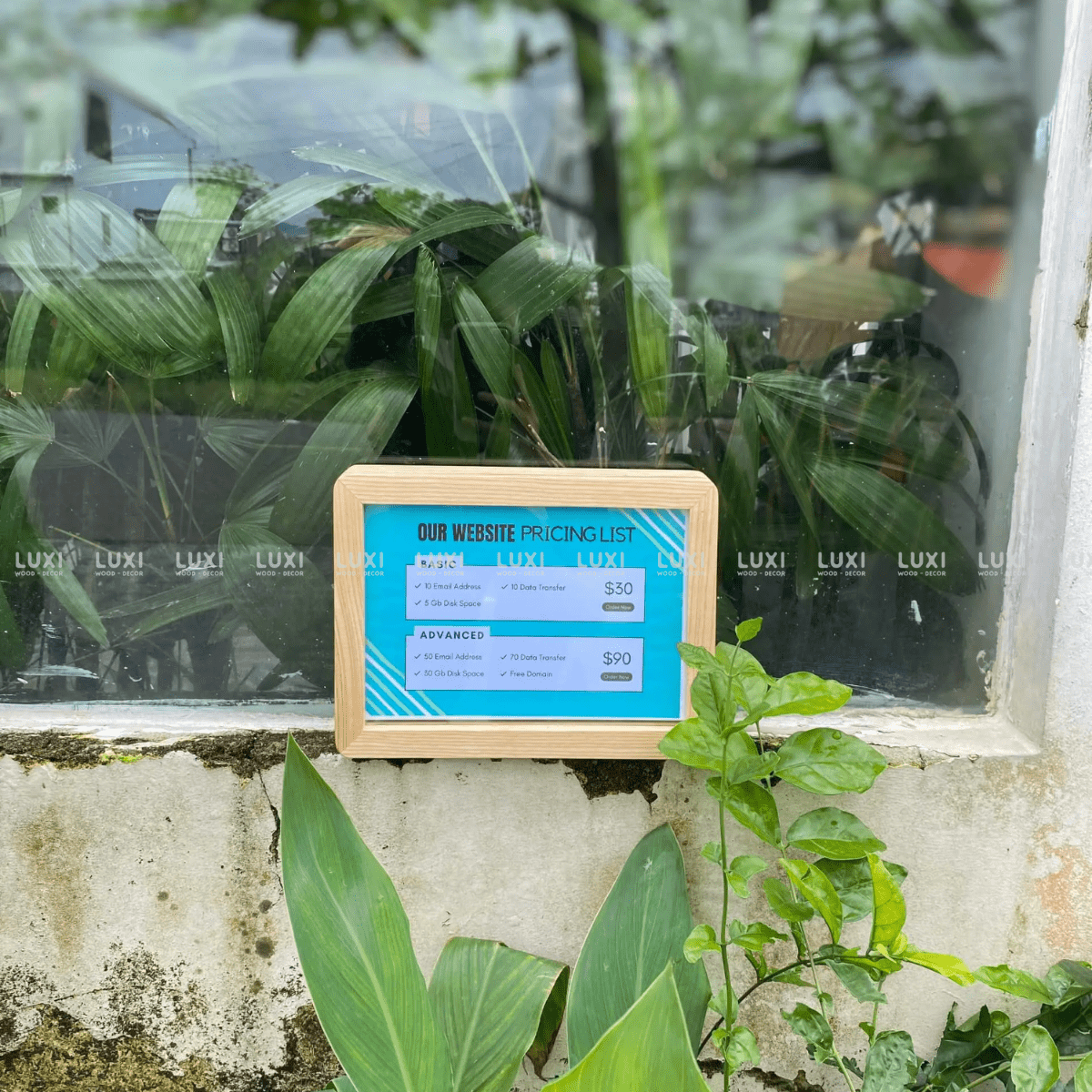 KHỐI MENU MICA 2 MẶT DỰNG NGANG VÀ DỰNG DỌC MẪU MỚI NHẤT THỊ TRƯỜNG - LUXI DECOR