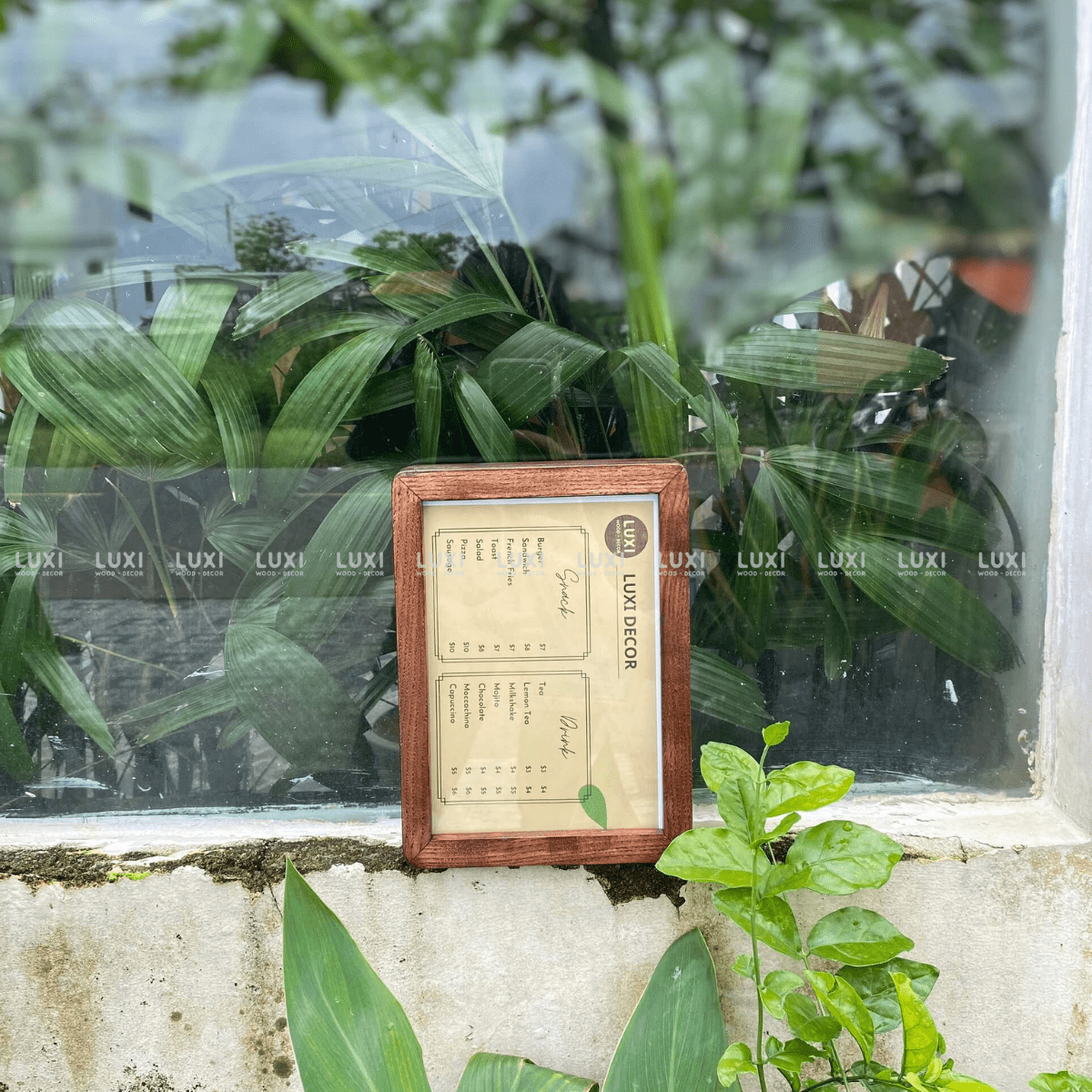 KHỐI MENU MICA 2 MẶT DỰNG NGANG VÀ DỰNG DỌC MẪU MỚI NHẤT THỊ TRƯỜNG - LUXI DECOR