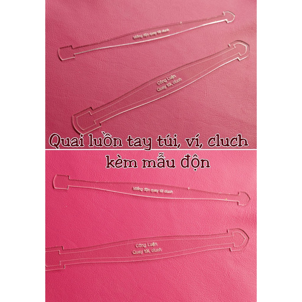 RẬP QUAI TÚI CLUTCH - LUXI DECOR