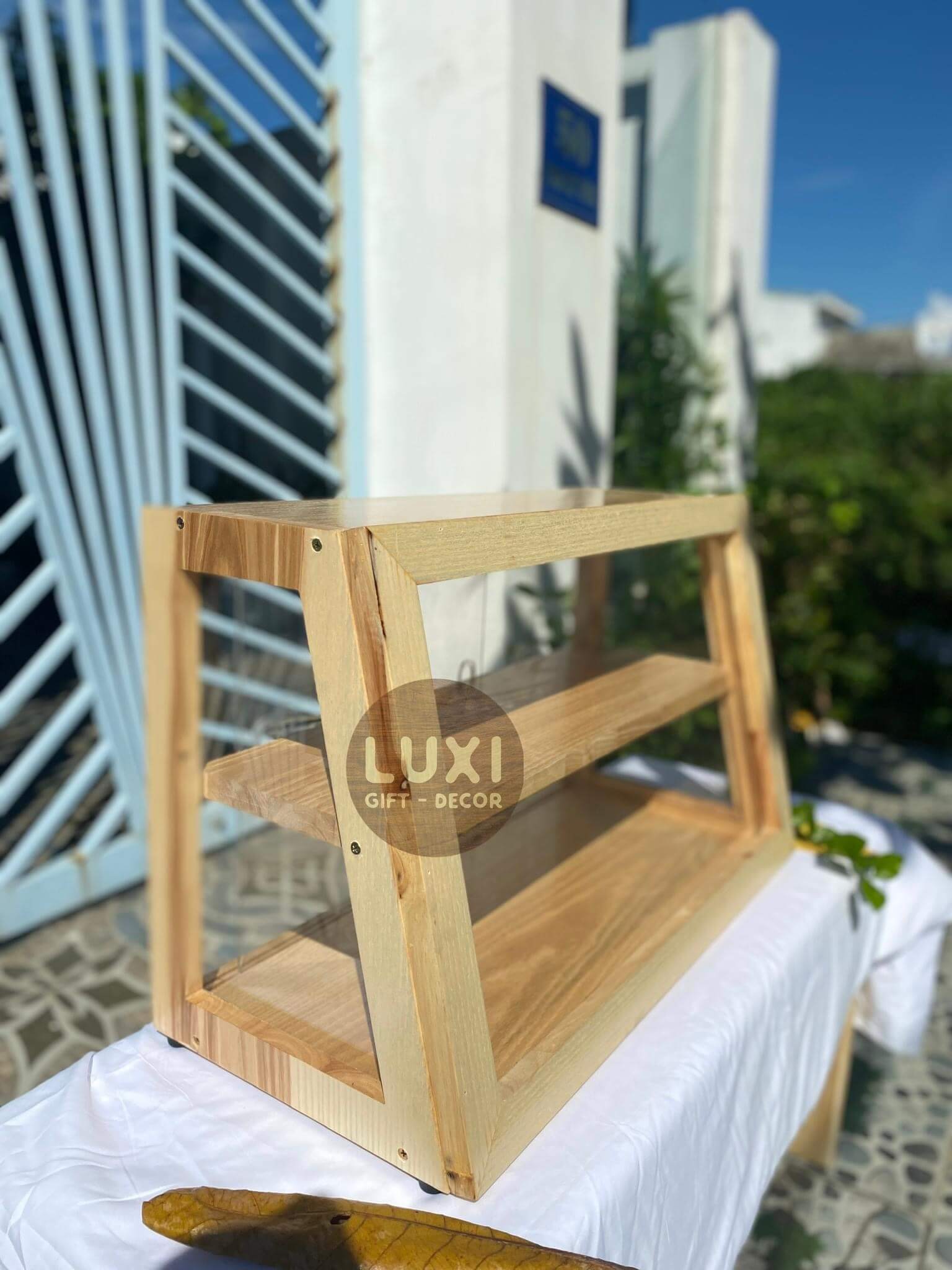 TỦ BÁNH MỲ GỖ SANG TRỌNG, CHẮC CHẮN, KIỂU MỚI - LUXI DECOR
