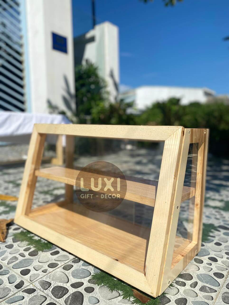 TỦ BÁNH MỲ GỖ SANG TRỌNG, CHẮC CHẮN, KIỂU MỚI - LUXI DECOR