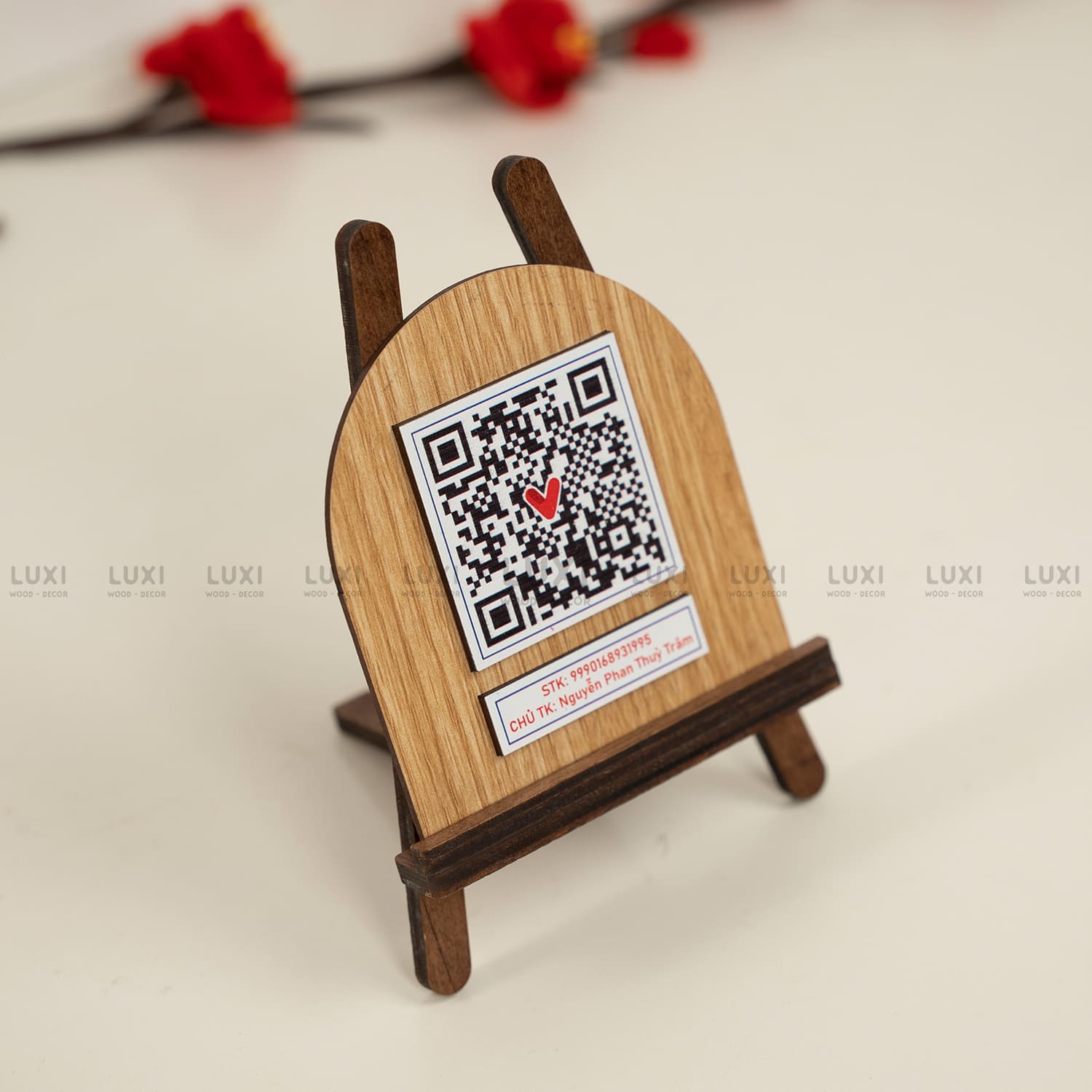 BẢNG QUÉT MÃ QR MINI - IN NỘI DUNG MIỄN PHÍ.