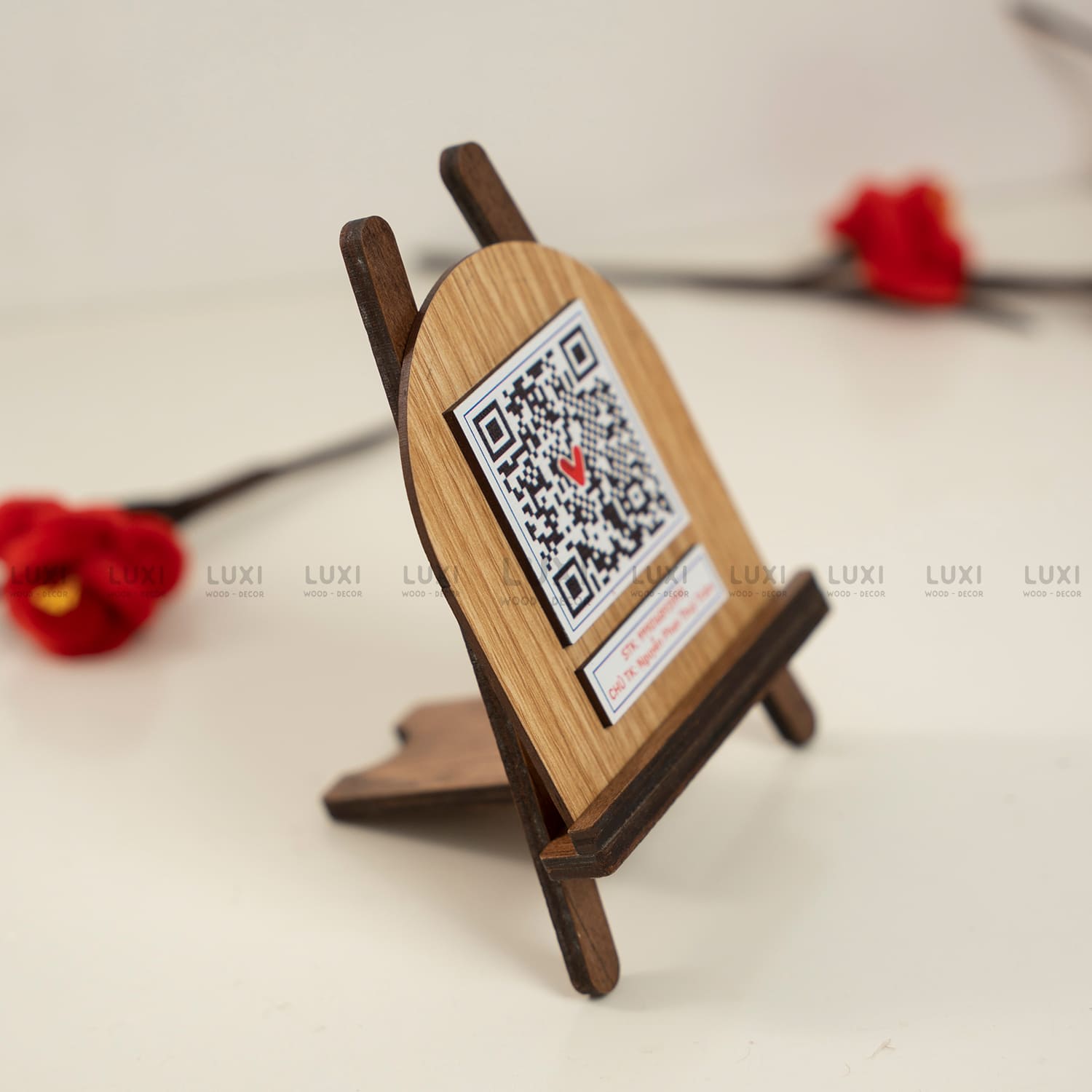BẢNG QUÉT MÃ QR MINI - IN NỘI DUNG MIỄN PHÍ.