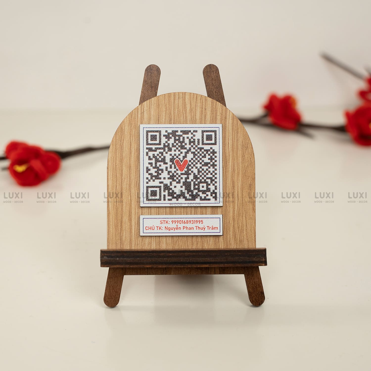 BẢNG QUÉT MÃ QR MINI - IN NỘI DUNG MIỄN PHÍ.