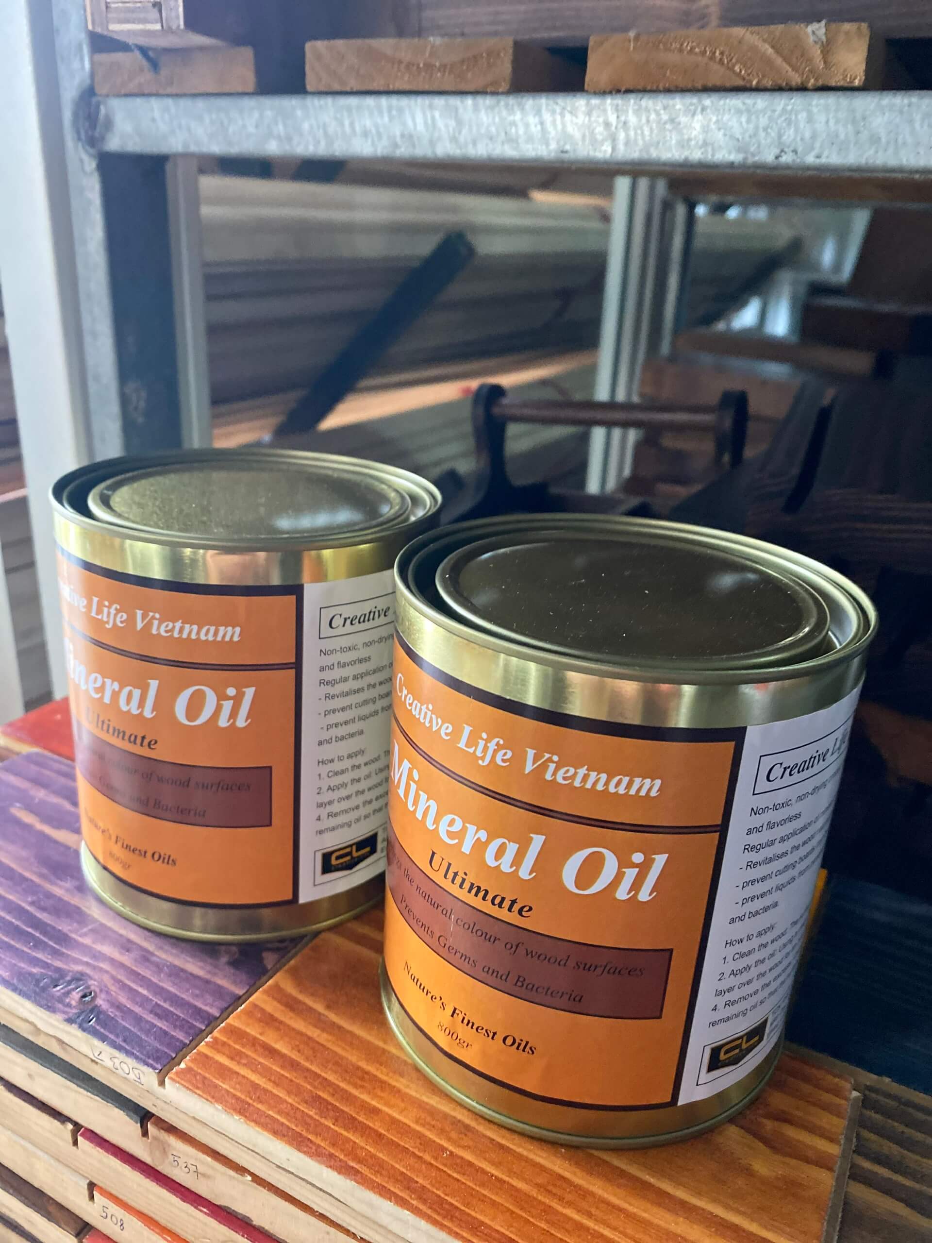 DẦU KHOÁNG LÓT BẢO VỆ GỖ, DẦU DƯỠNG GỖ MINERAL OIL, DẦU LAU GỖ - LUXI DECOR