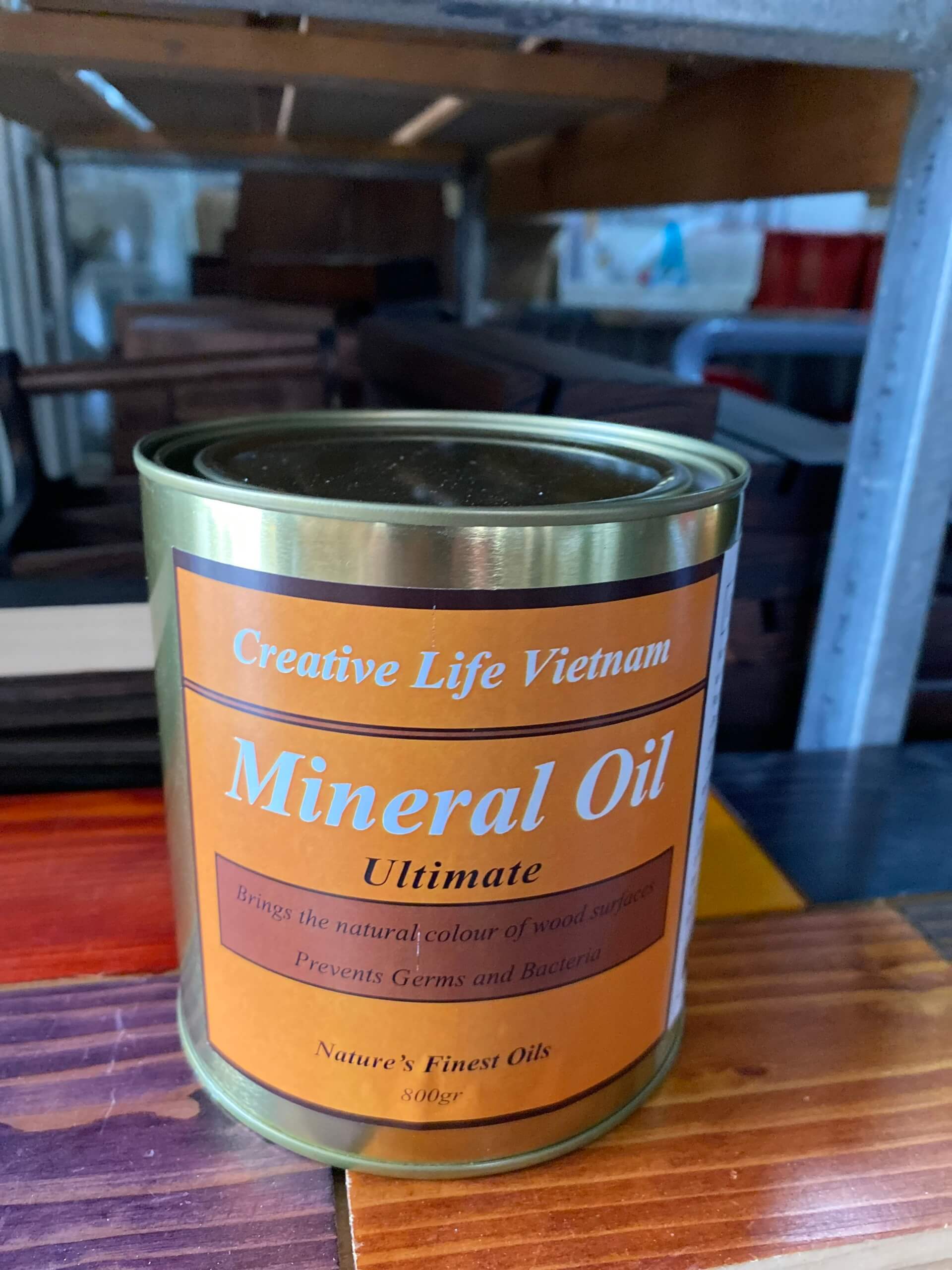 DẦU KHOÁNG LÓT BẢO VỆ GỖ, DẦU DƯỠNG GỖ MINERAL OIL, DẦU LAU GỖ - LUXI DECOR