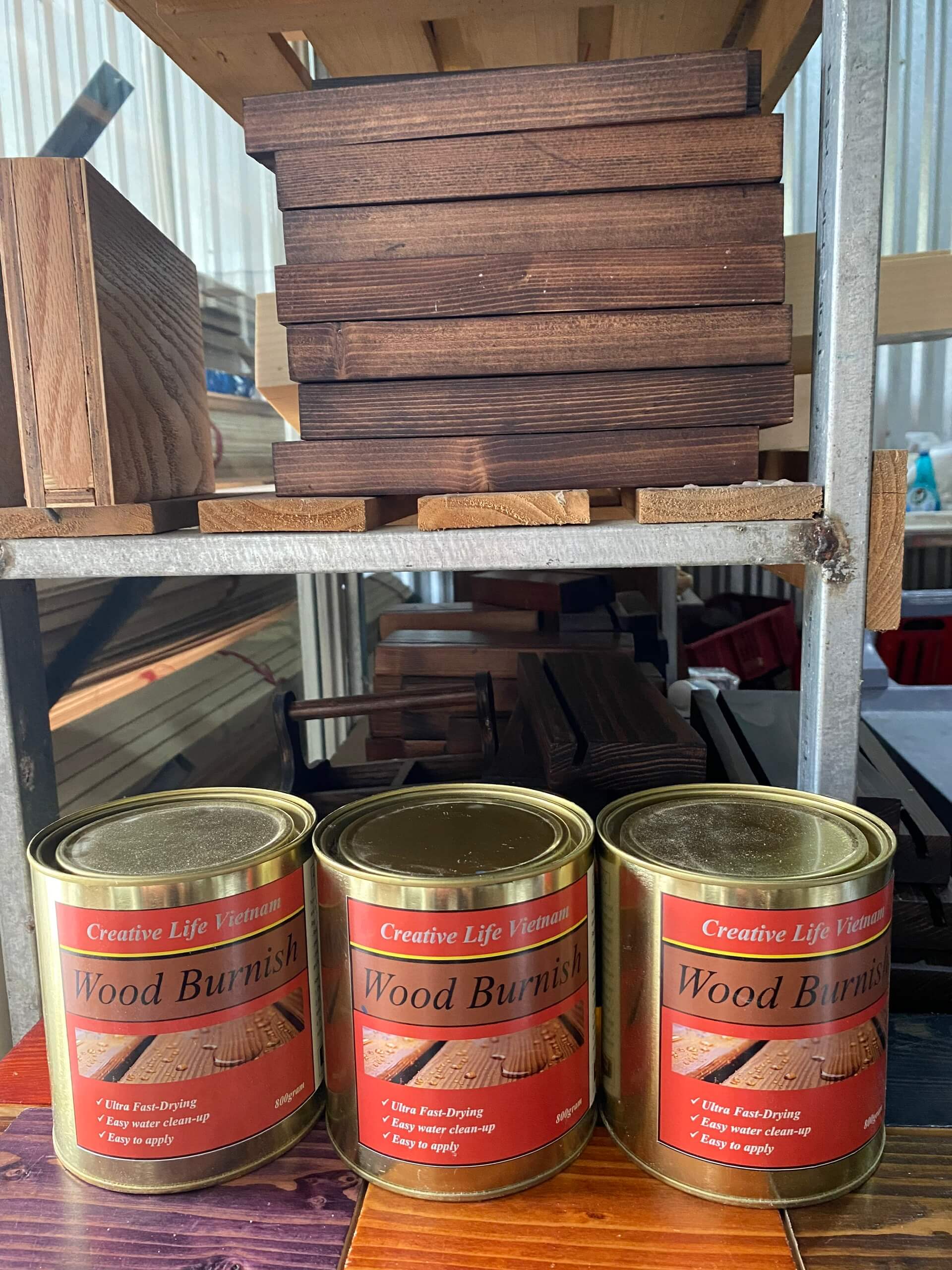 SƠN LAU GỖ BUNISH (SƠN PHỦ BÓNG MỜ 75%) - LUXI DECOR