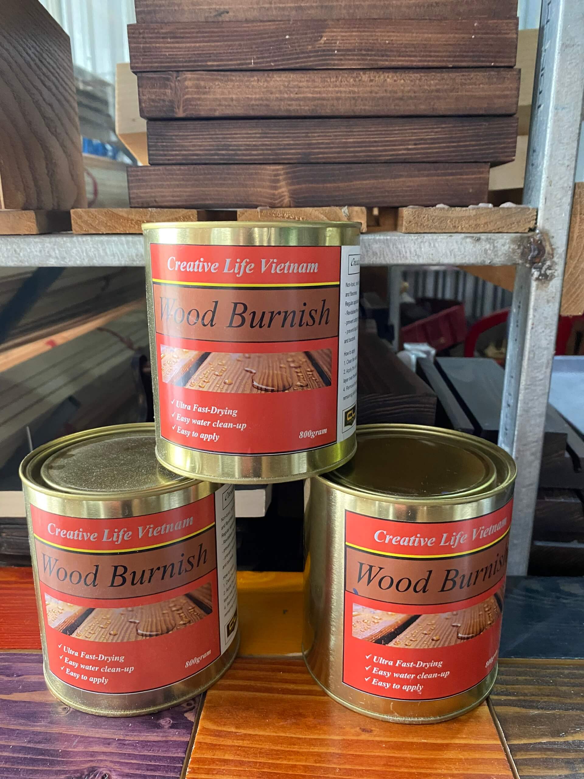 SƠN LAU GỖ BUNISH (SƠN PHỦ BÓNG MỜ 75%) - LUXI DECOR