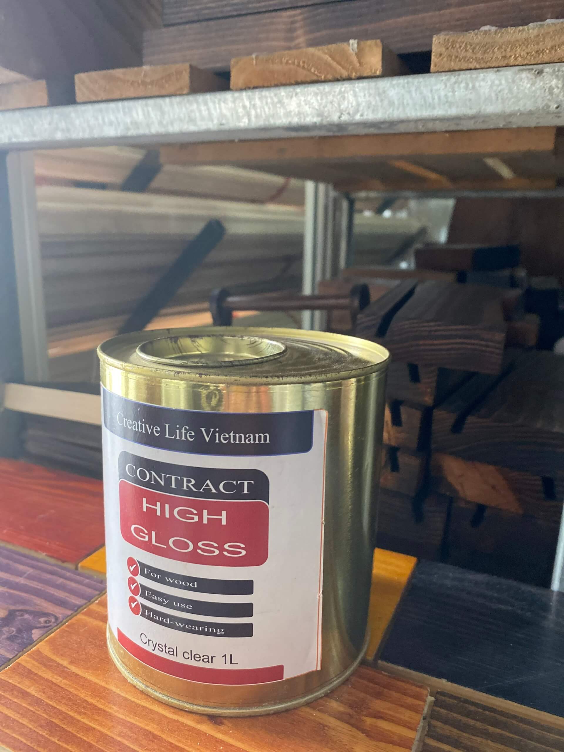 SƠN LAU GỖ HIGH GLOSS (SƠN PHỦ BÓNG GƯƠNG) - LUXI DECOR