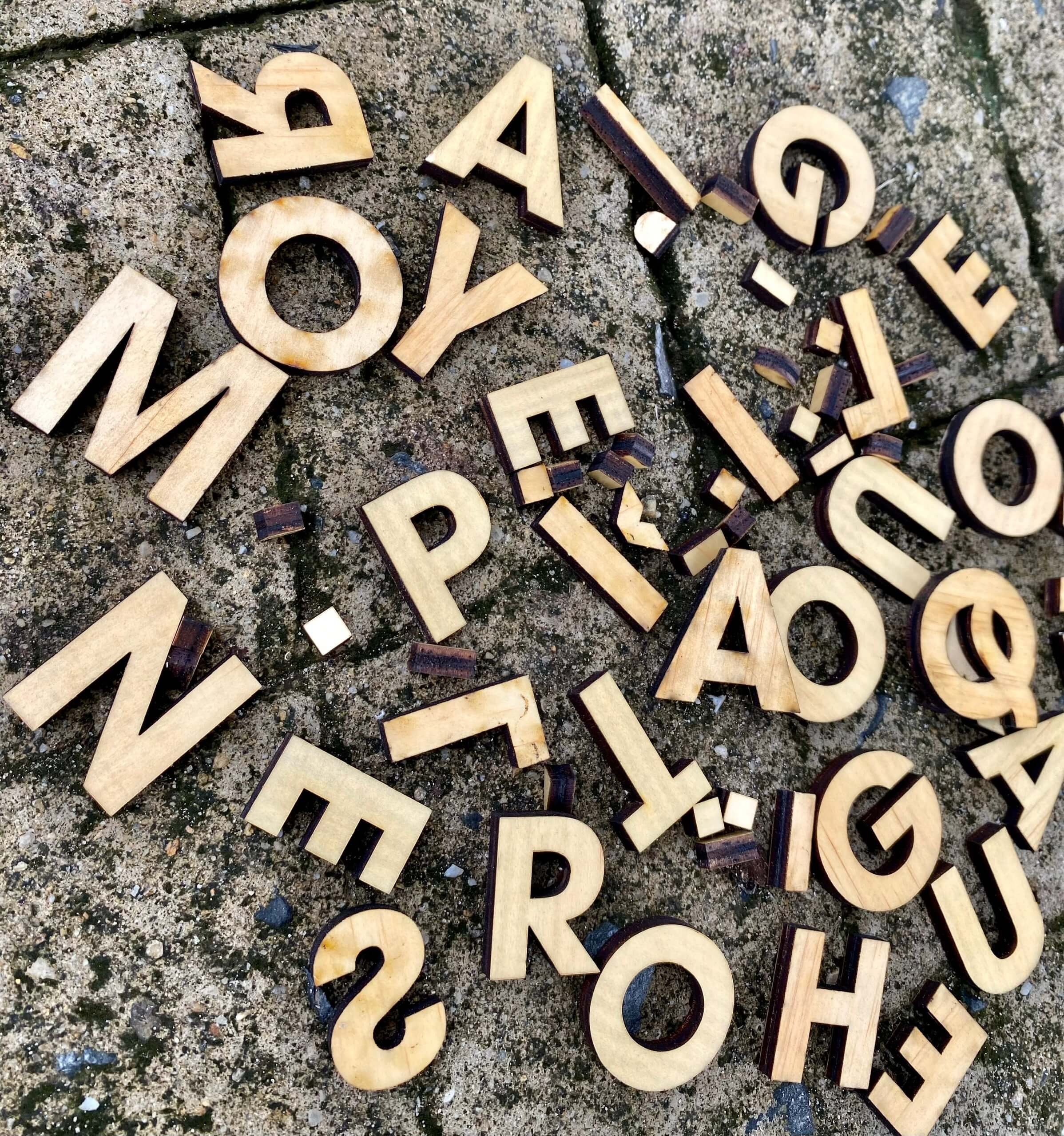 CHỮ CÁI, CHỮ GỖ TRANG TRÍ THEO YÊU CẦU NỘI DUNG (GIÁ 1 CHỮ) - LUXI DECOR