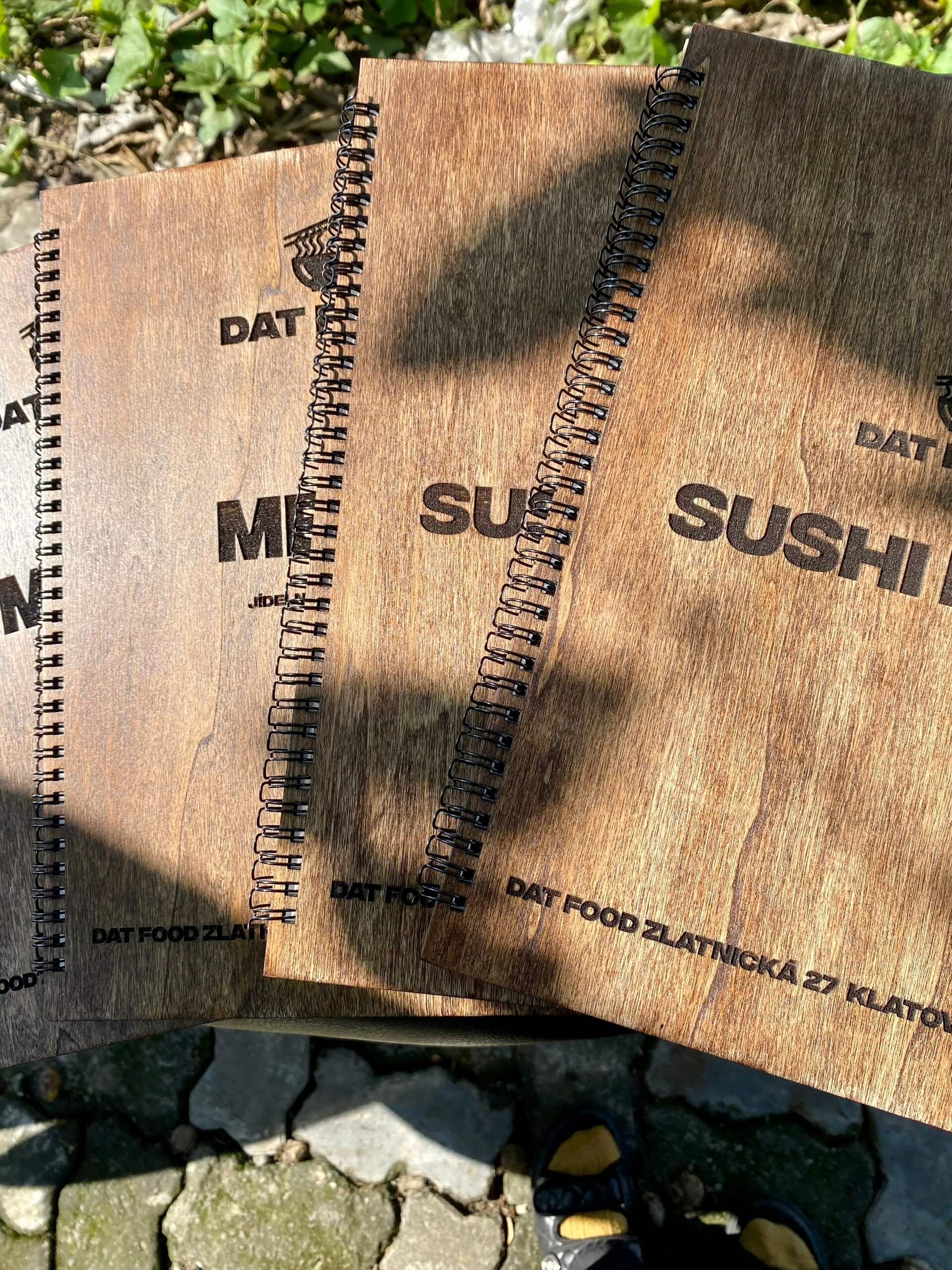 COMBO 3 QUYỂN MENU NHÀ HÀNG - CAFE KIỂU GÁY LÒ XO SIZE A4/A5 - LUXI DECOR