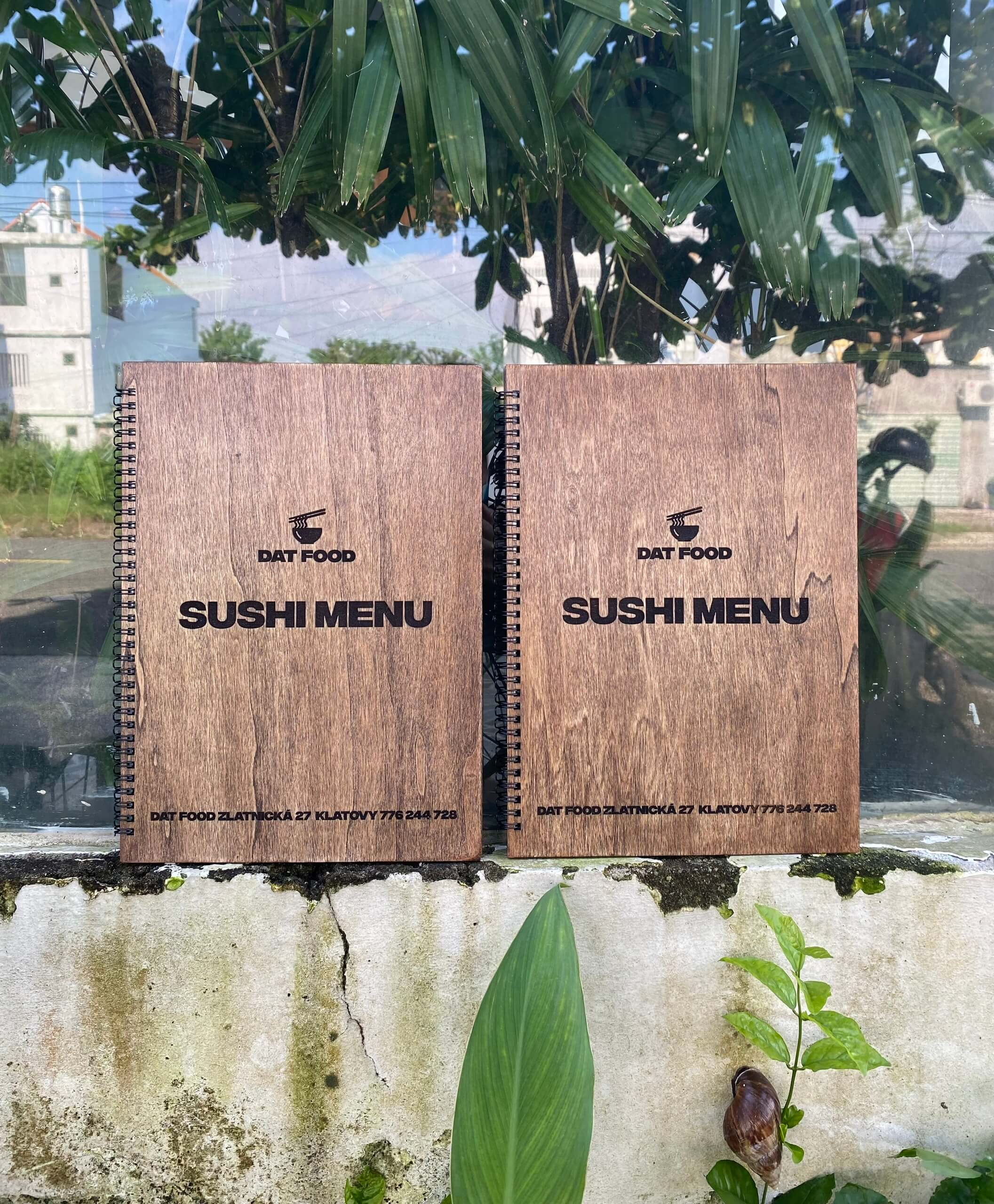 COMBO 3 QUYỂN MENU NHÀ HÀNG - CAFE KIỂU GÁY LÒ XO SIZE A4/A5 - LUXI DECOR