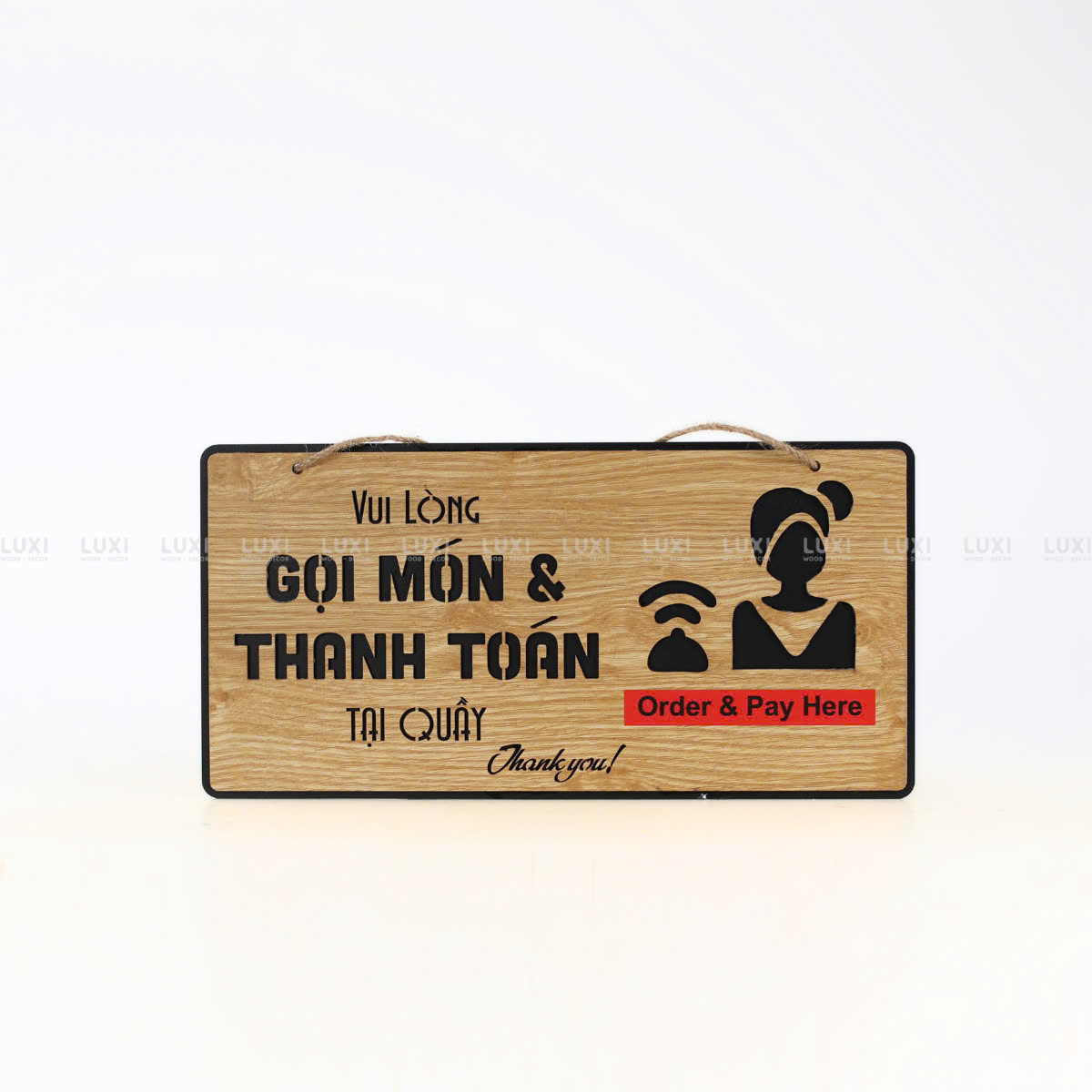 BẢNG "GỌI MÓN - THANH TOÁN" - LUXI DECOR