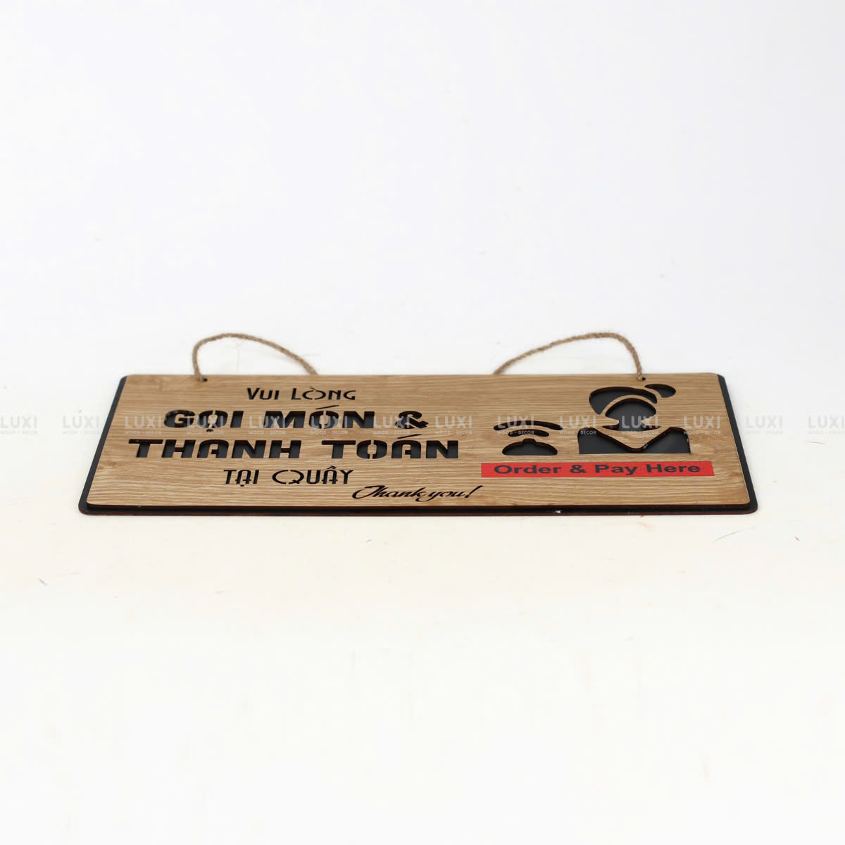 BẢNG "GỌI MÓN - THANH TOÁN" - LUXI DECOR