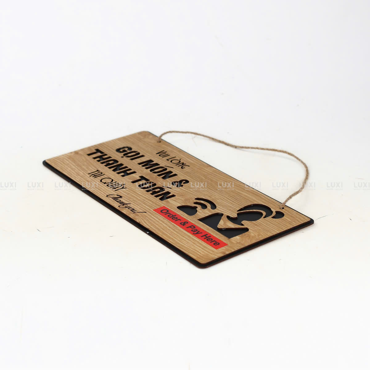 BẢNG "GỌI MÓN - THANH TOÁN" - LUXI DECOR