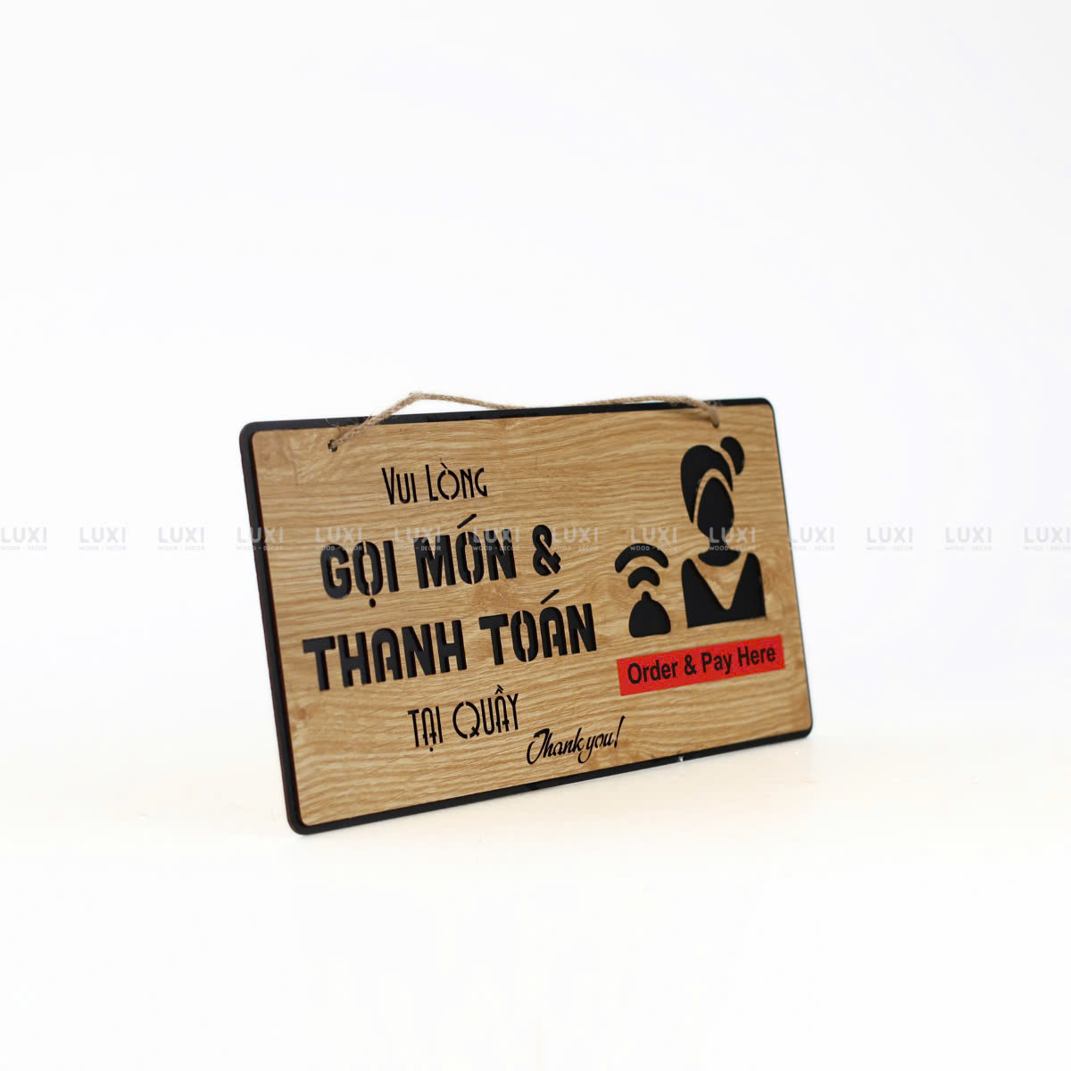 BẢNG "GỌI MÓN - THANH TOÁN" - LUXI DECOR