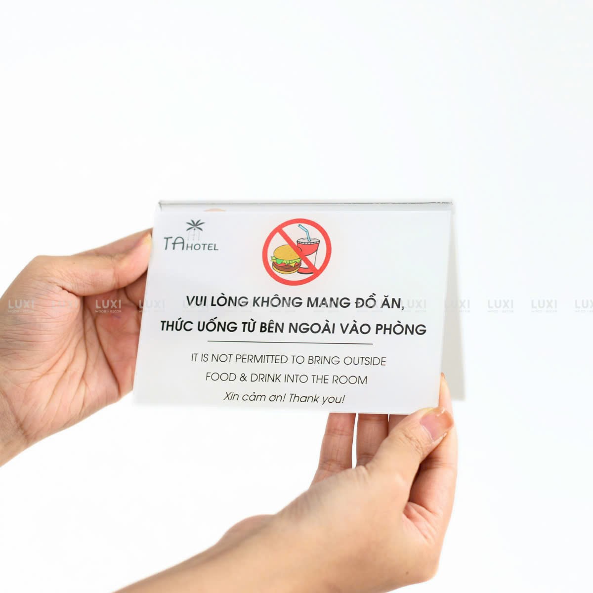 BẢNG THÔNG BÁO IN UV - LUXI DECOR