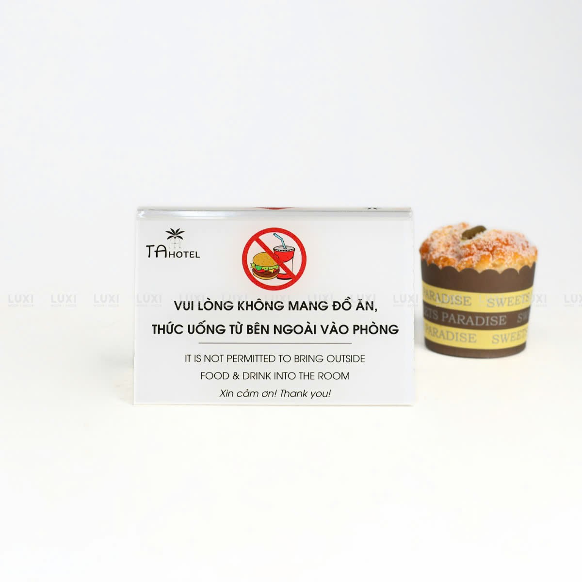 BẢNG THÔNG BÁO IN UV - LUXI DECOR