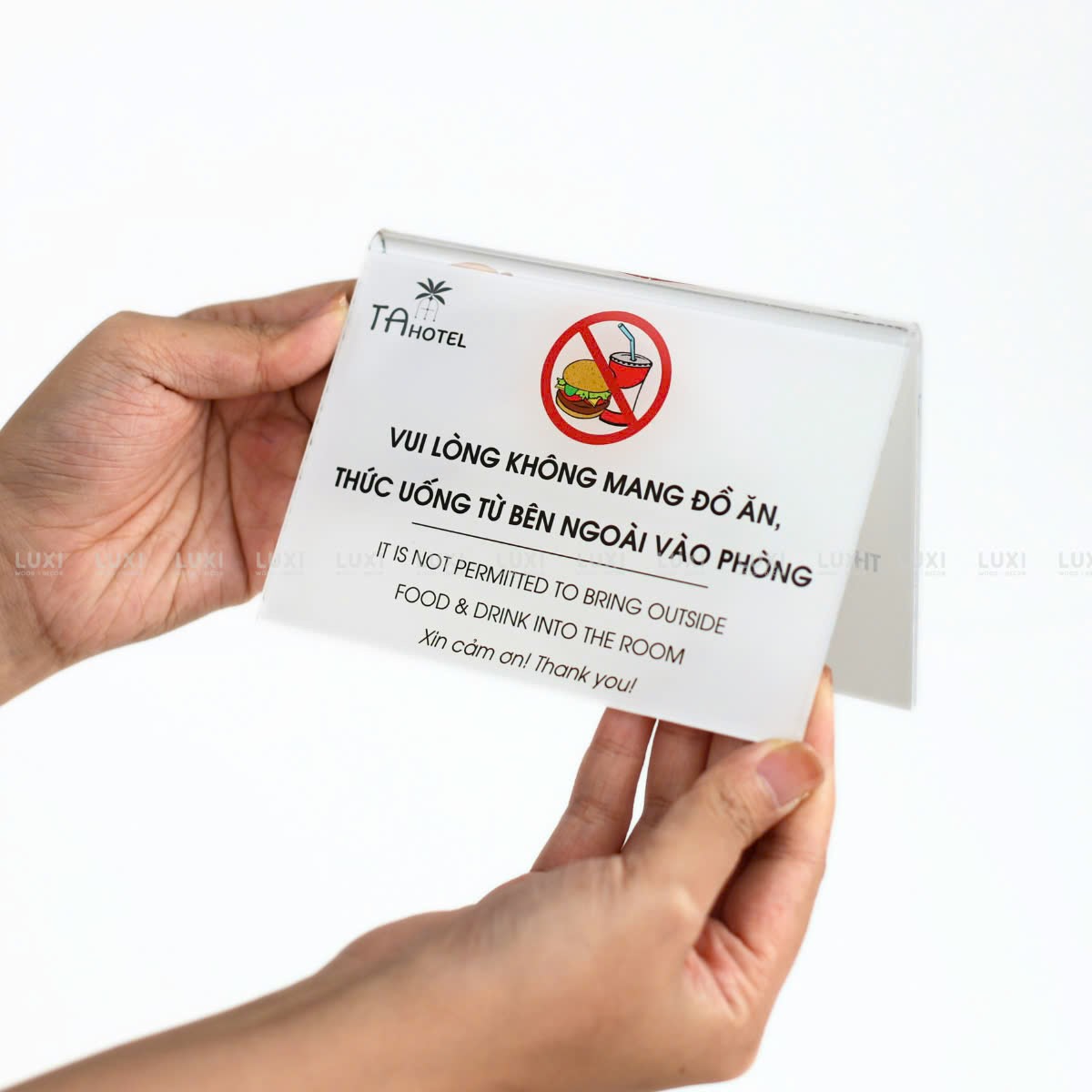 BẢNG THÔNG BÁO IN UV - LUXI DECOR