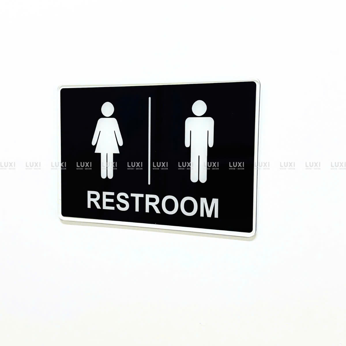 Bảng Restroom - Bảng Thông Báo - Luxi Decor