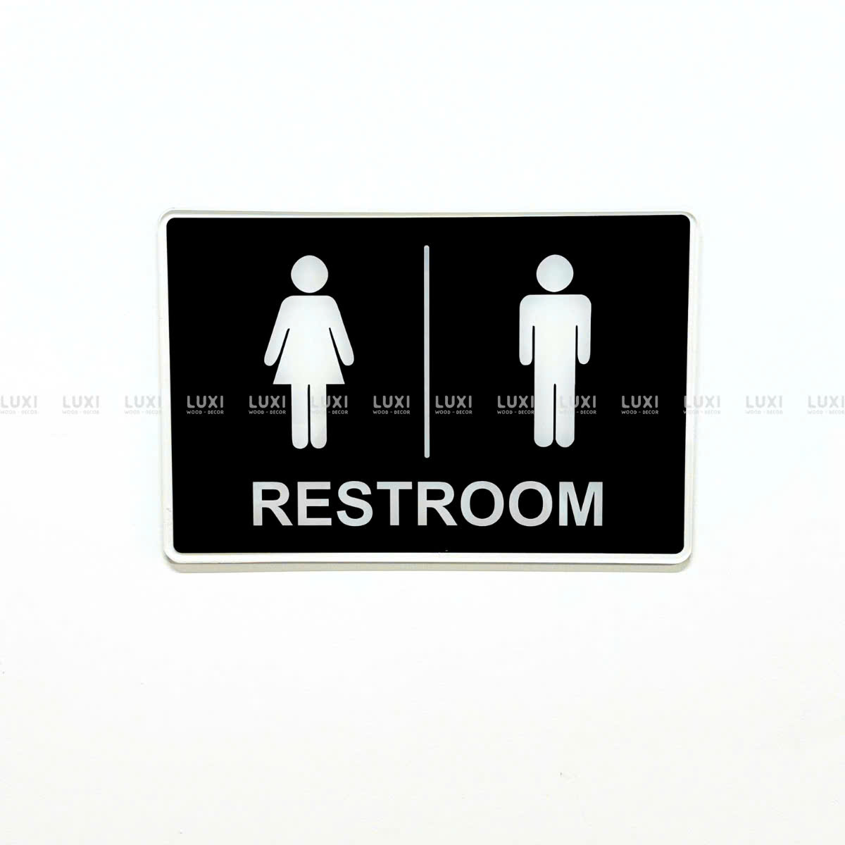 Bảng Restroom - Bảng Thông Báo - Luxi Decor